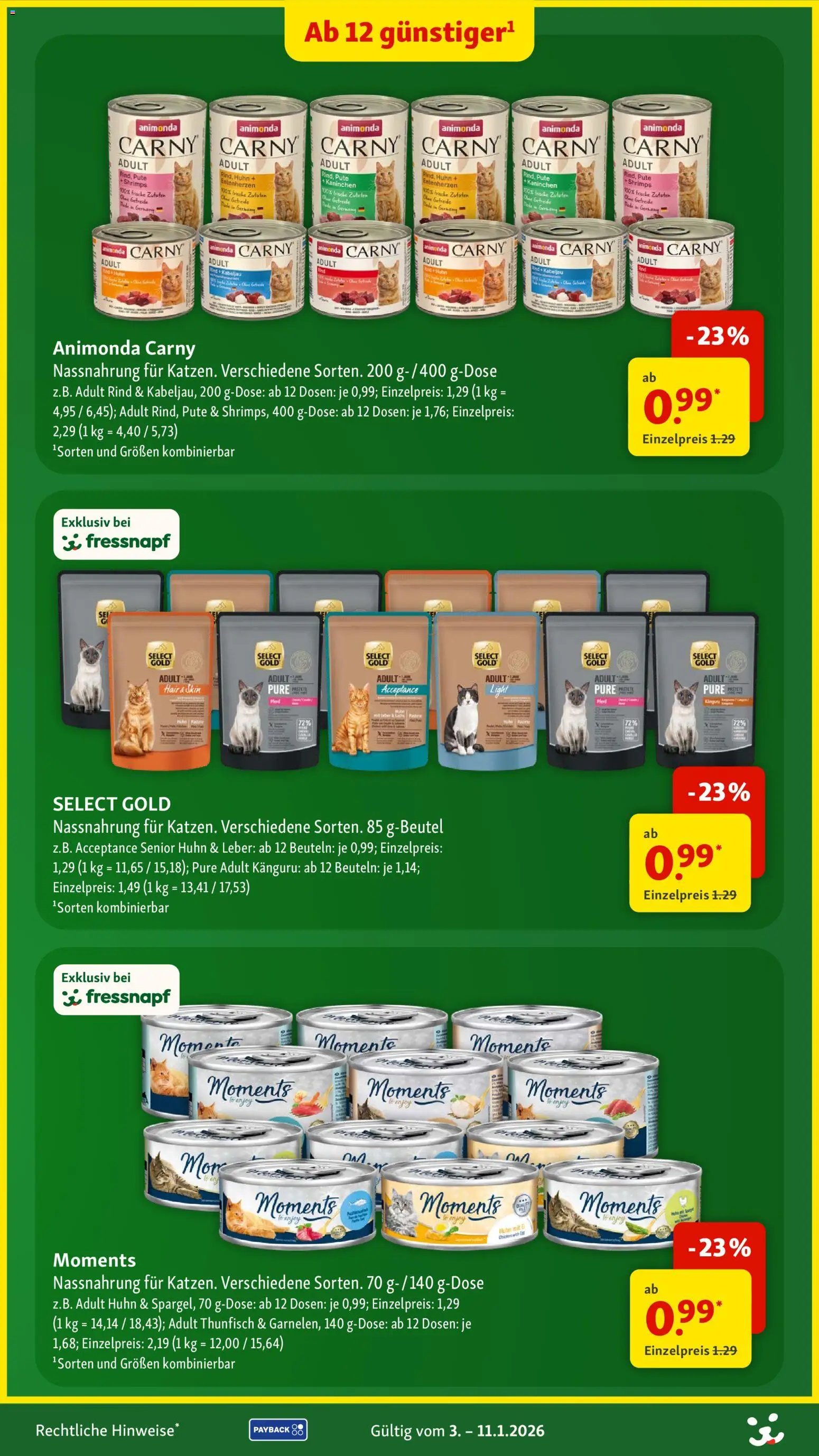 Fressnapf Aktionen (2026-01-03 - 2026-01-11) | 5