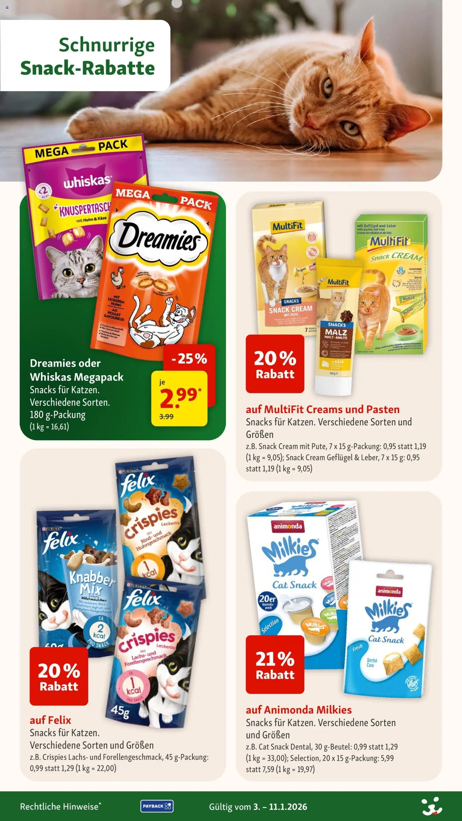 Fressnapf Aktionen (2026-01-03 - 2026-01-11) | 10