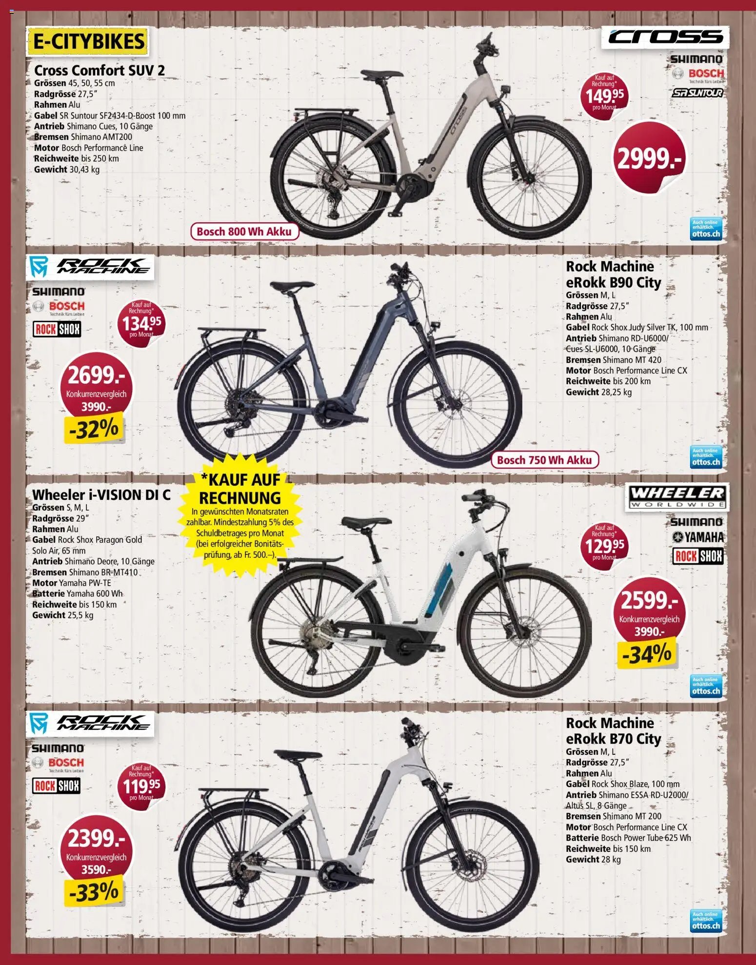 Otto's aktionen Bike Spezial (2026-03-23 - 2026-04-23) | 2