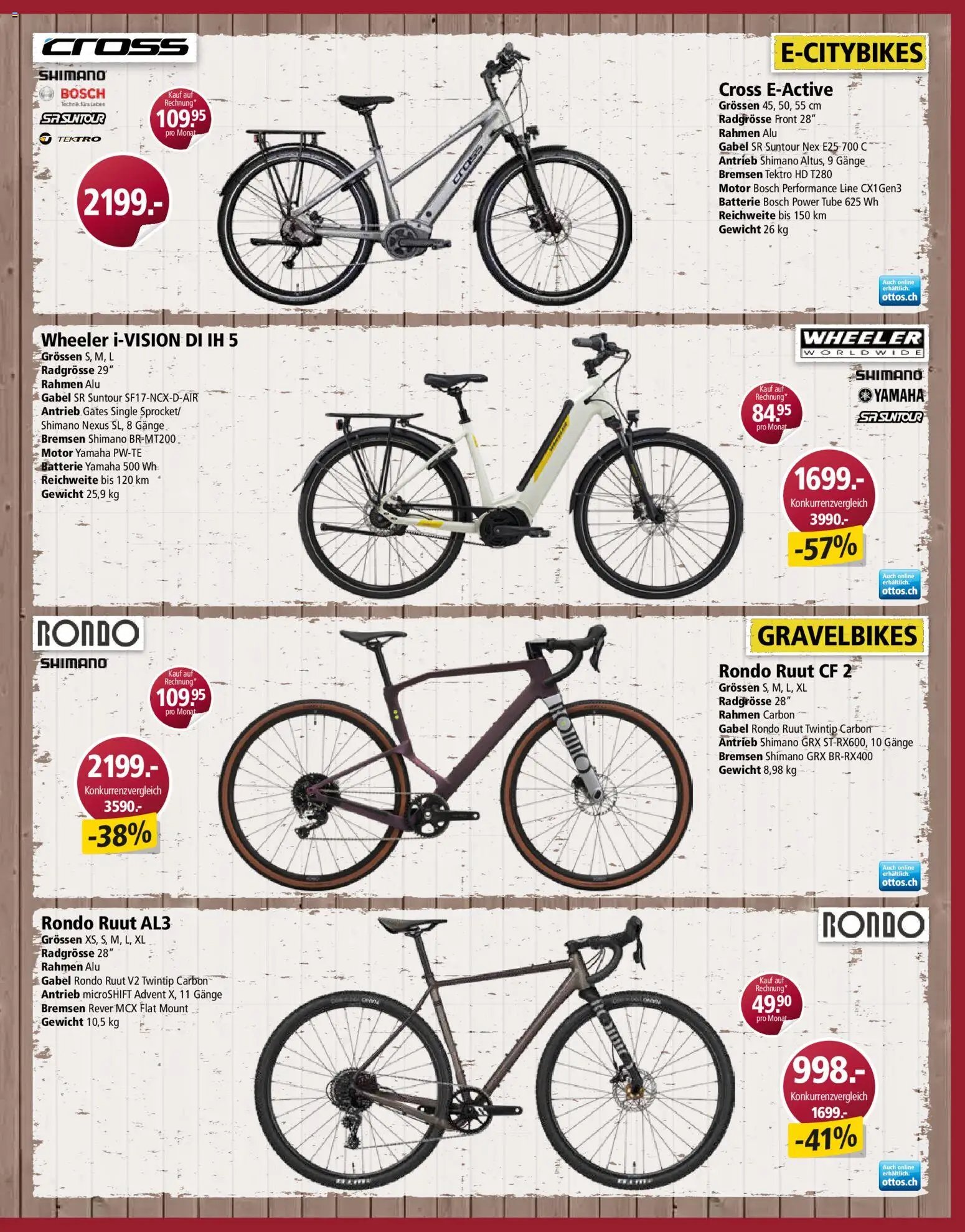 Otto's aktionen Bike Spezial (2026-03-23 - 2026-04-23) | 3