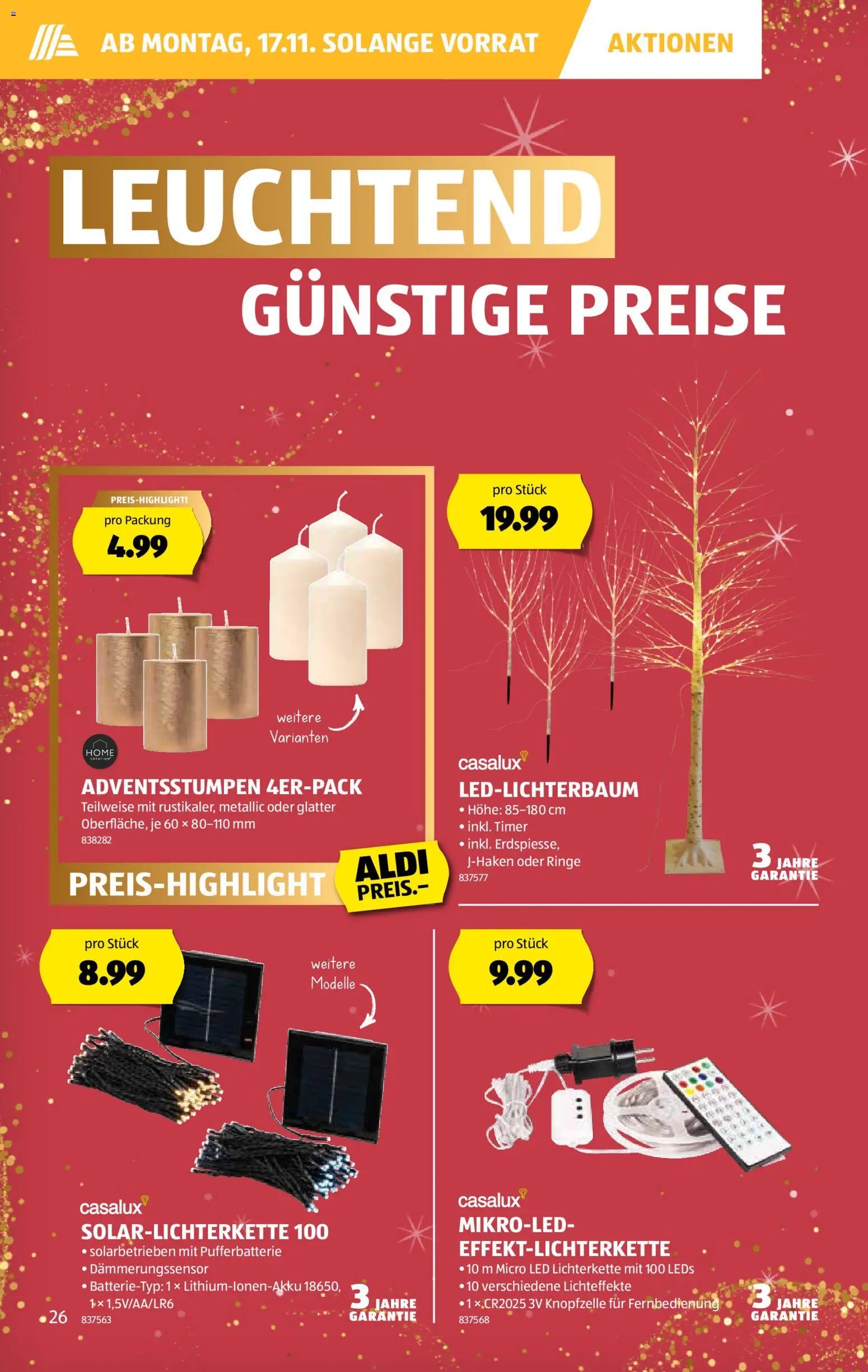 Aldi Aktionen (2025-11-13 - 2025-11-19)