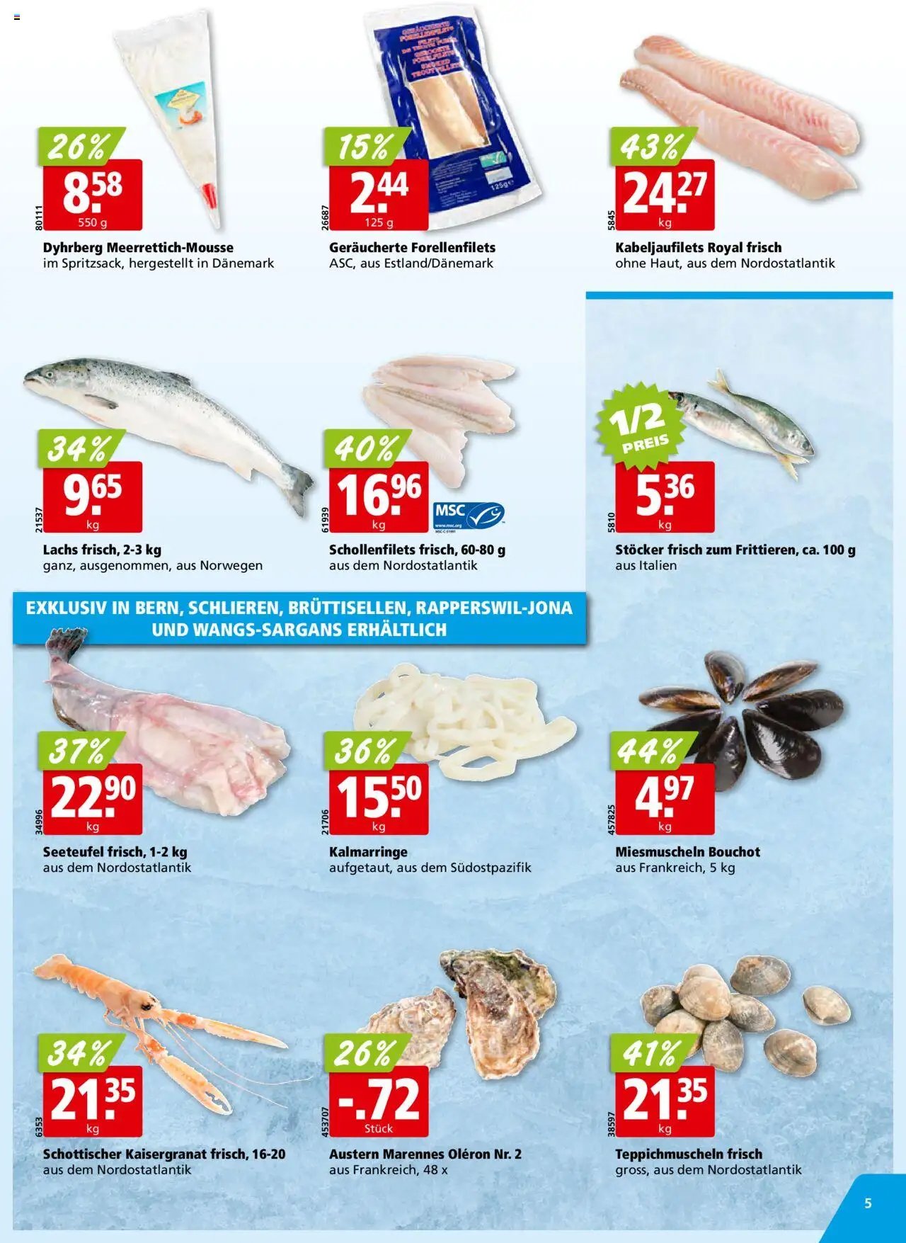 Aligro Aktionen Schlieren, Gossau SG, Frauenfeld, Rapperswil-Jona, Sargans, Bern, Brüttisellen, Pratteln, Emmen, Spreitenbach (2025-10-13 - 2025-10-18)
