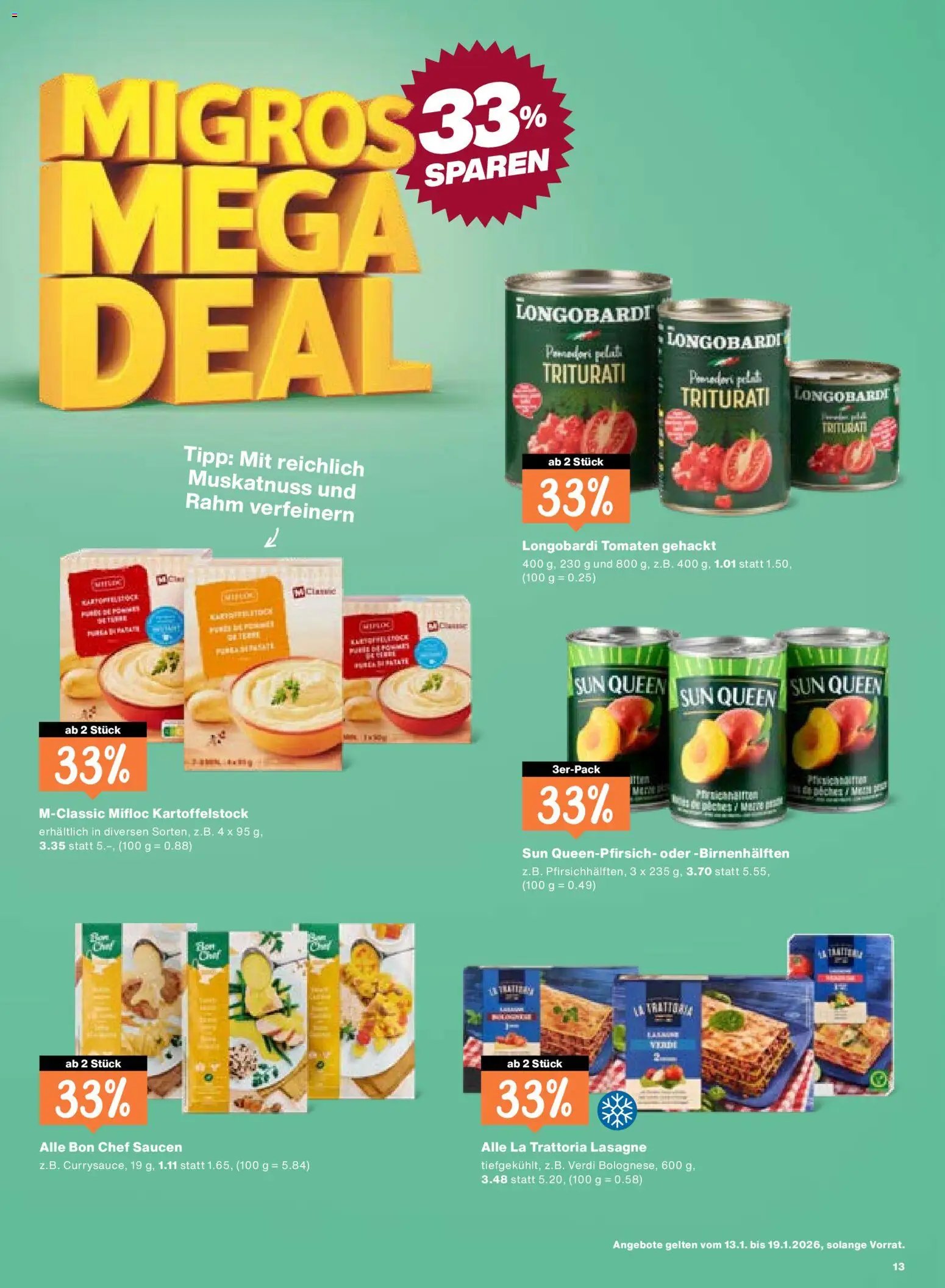 Migros Aktionen (2026-01-13 - 2026-01-19) | 13