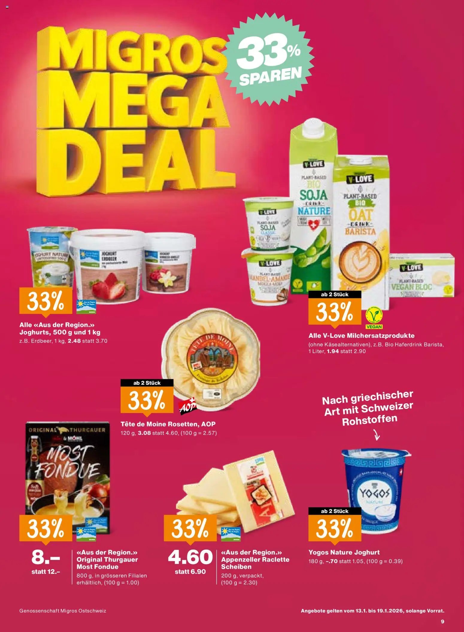 Migros Aktionen (2026-01-13 - 2026-01-19) | 9