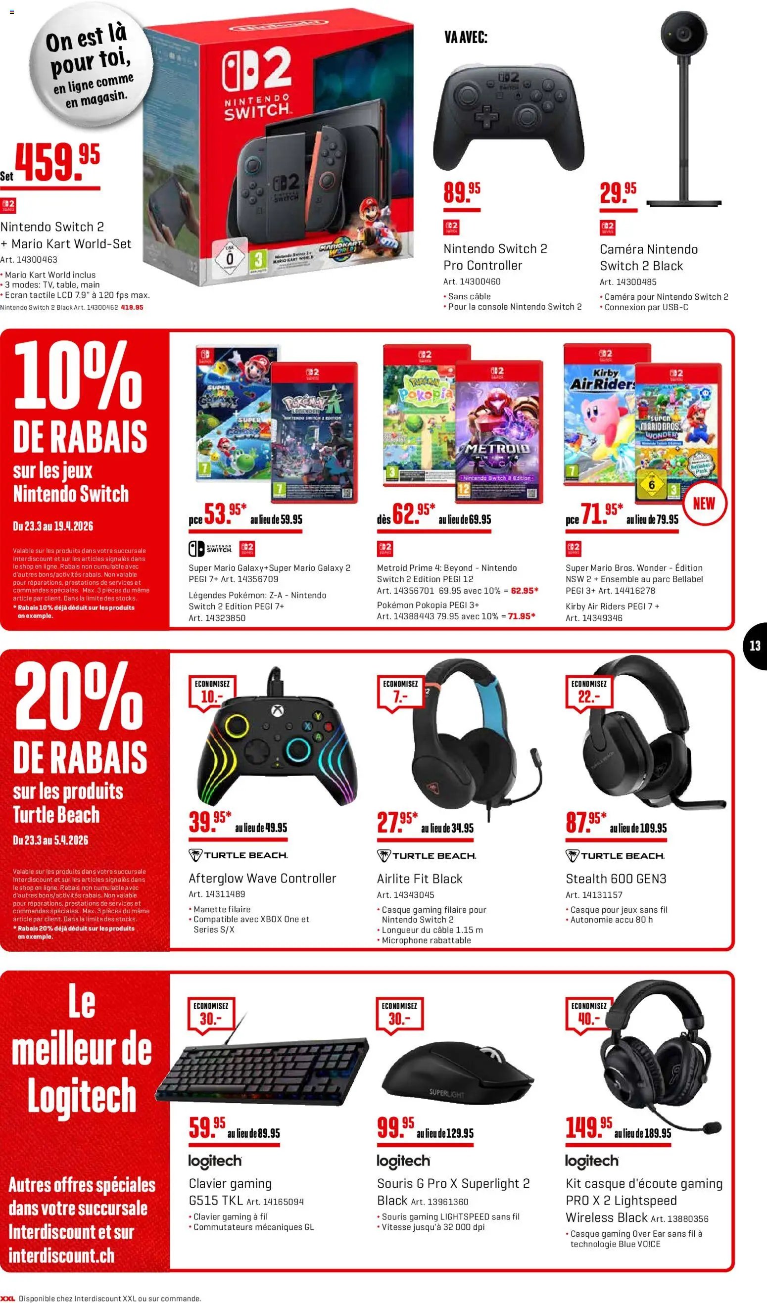 Interdiscount aktionen FR (2026-03-23 - 2026-04-05) | 13