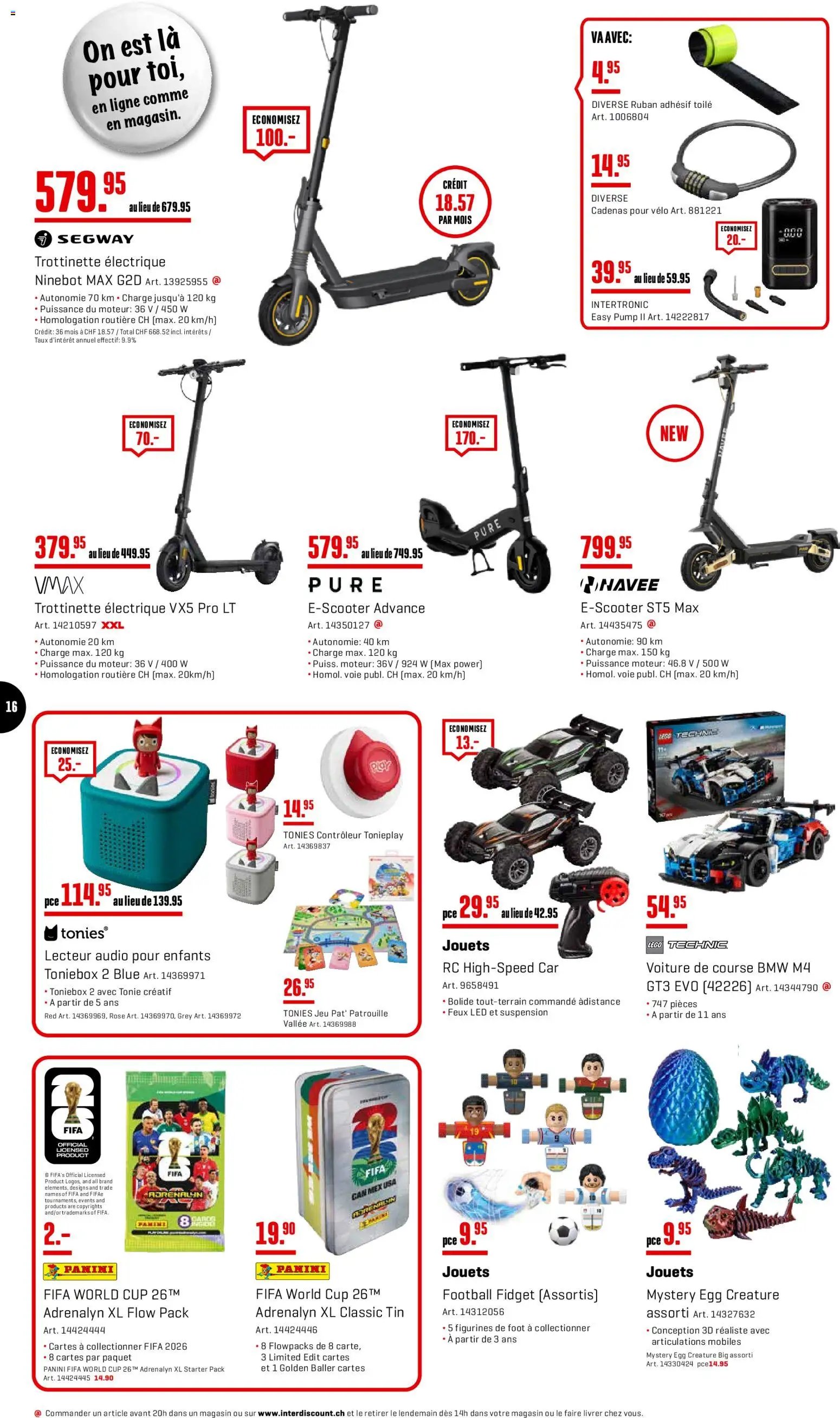 Interdiscount aktionen FR (2026-03-23 - 2026-04-05) | 16