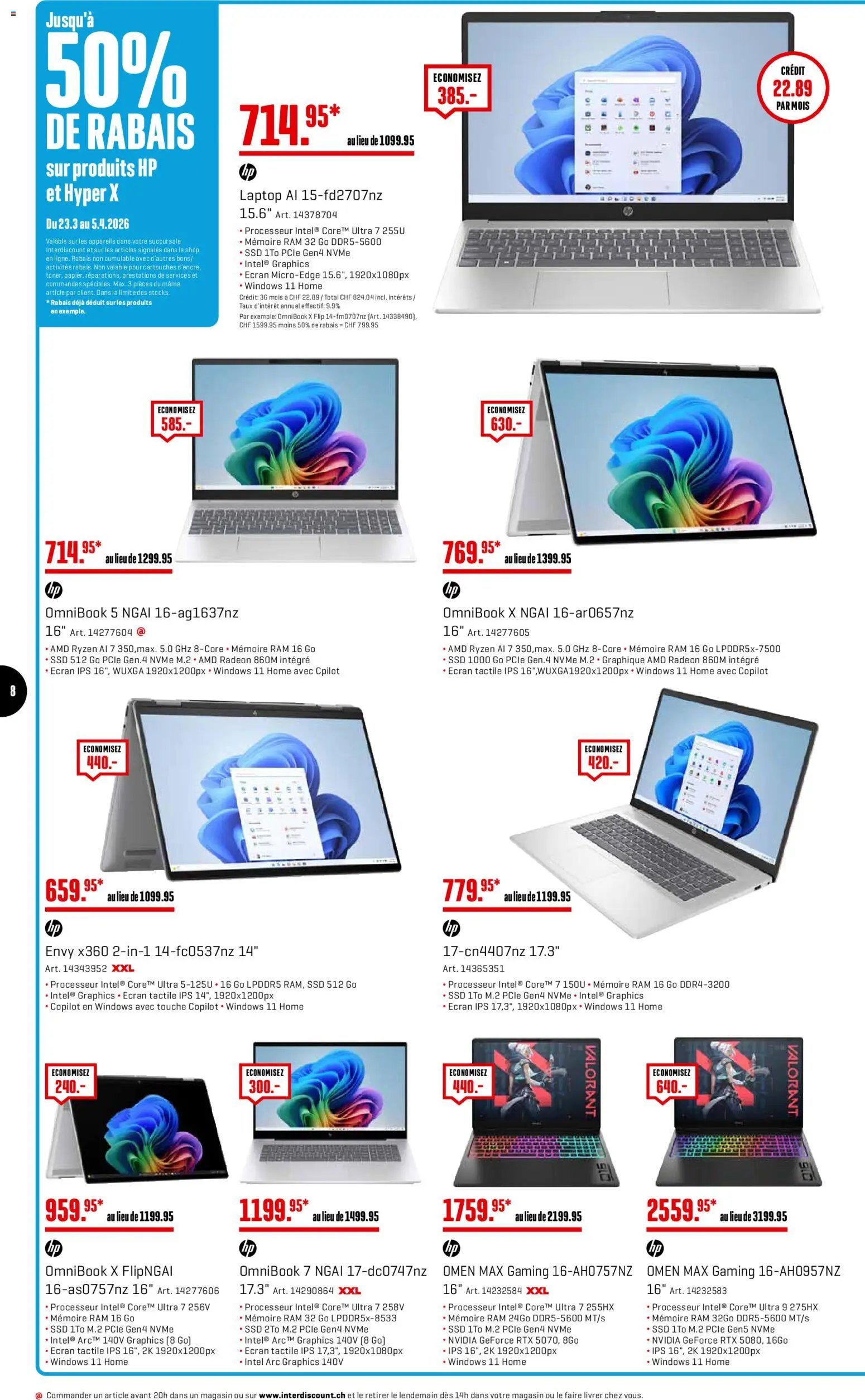 Interdiscount aktionen FR (2026-03-23 - 2026-04-05) | 8