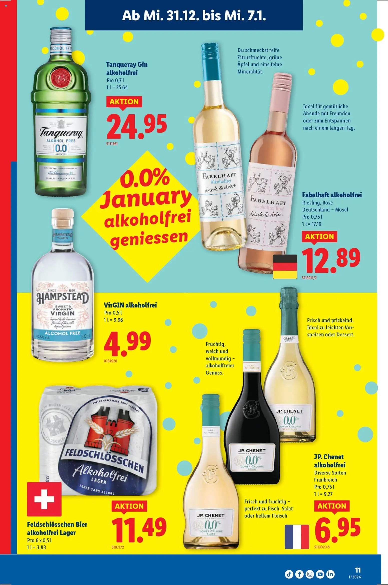 Lidl Aktionen (2025-12-31 - 2026-01-07) | 11