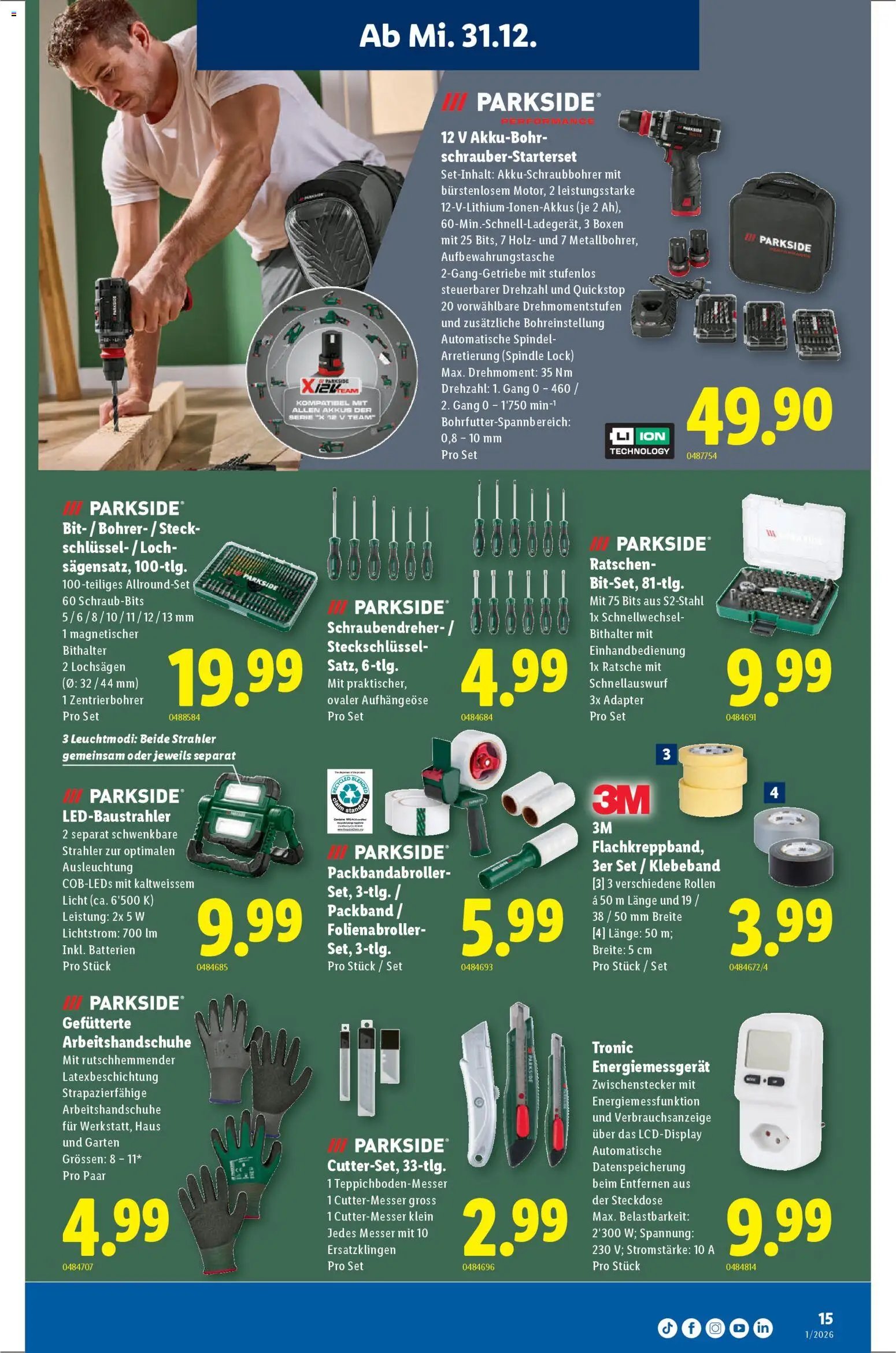 Lidl Aktionen (2025-12-31 - 2026-01-07) | 15