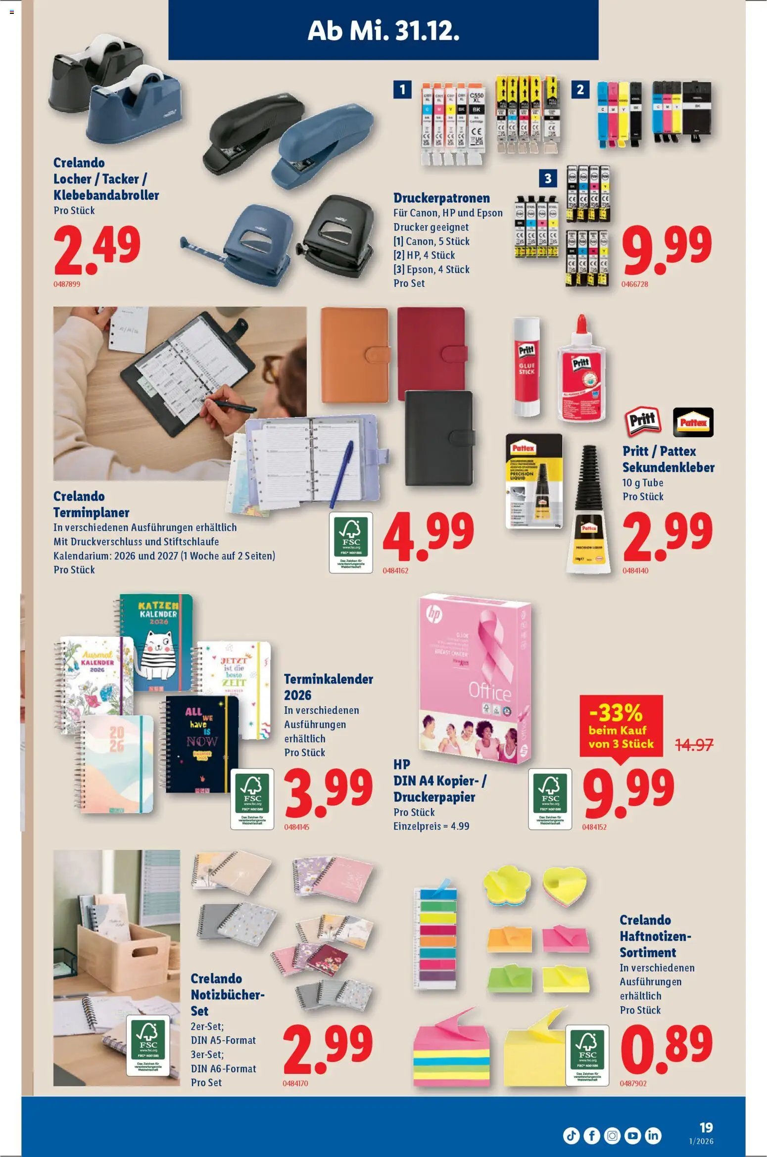 Lidl Aktionen (2025-12-31 - 2026-01-07) | 19