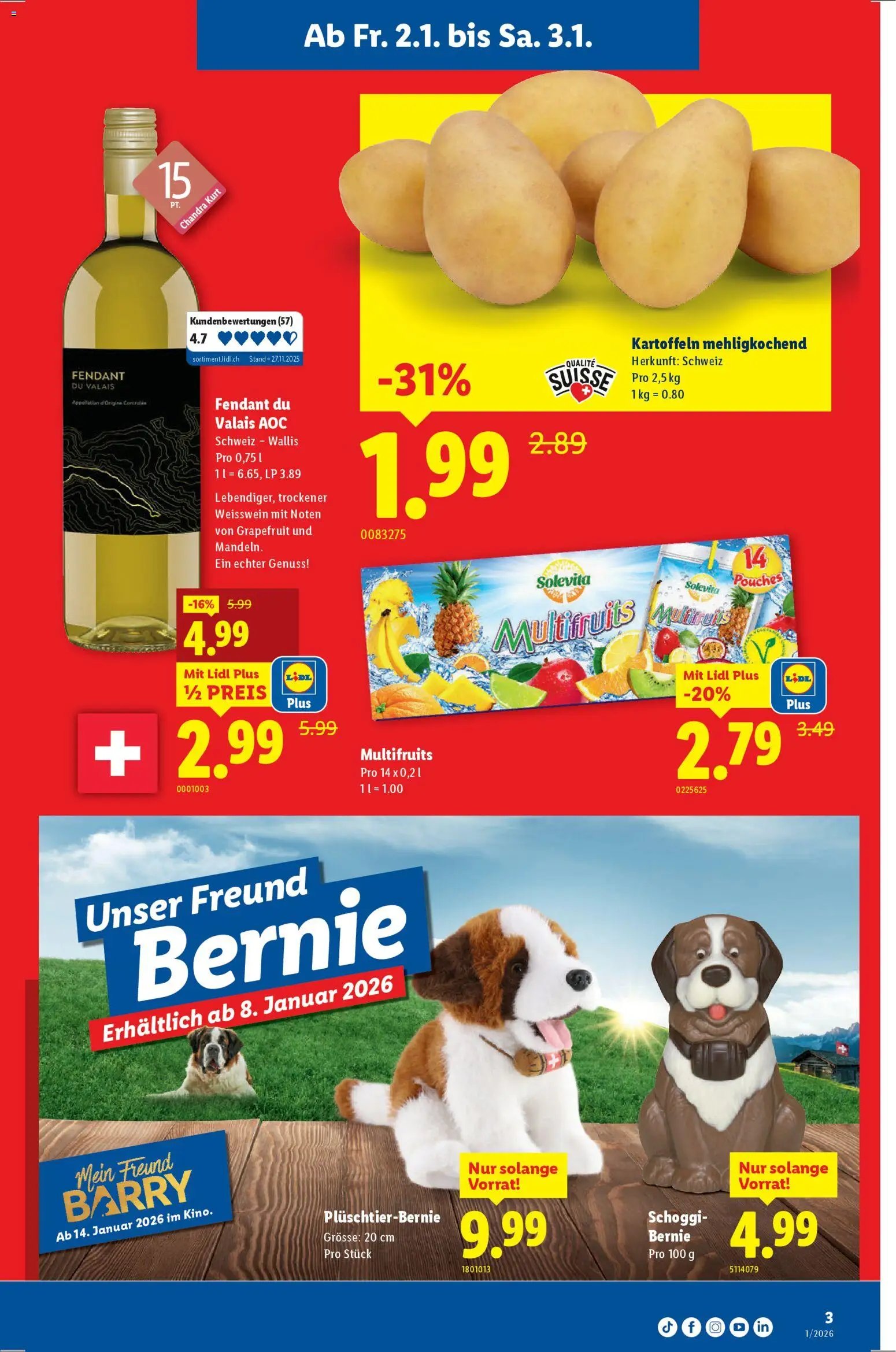 Lidl Aktionen (2025-12-31 - 2026-01-07) | 3