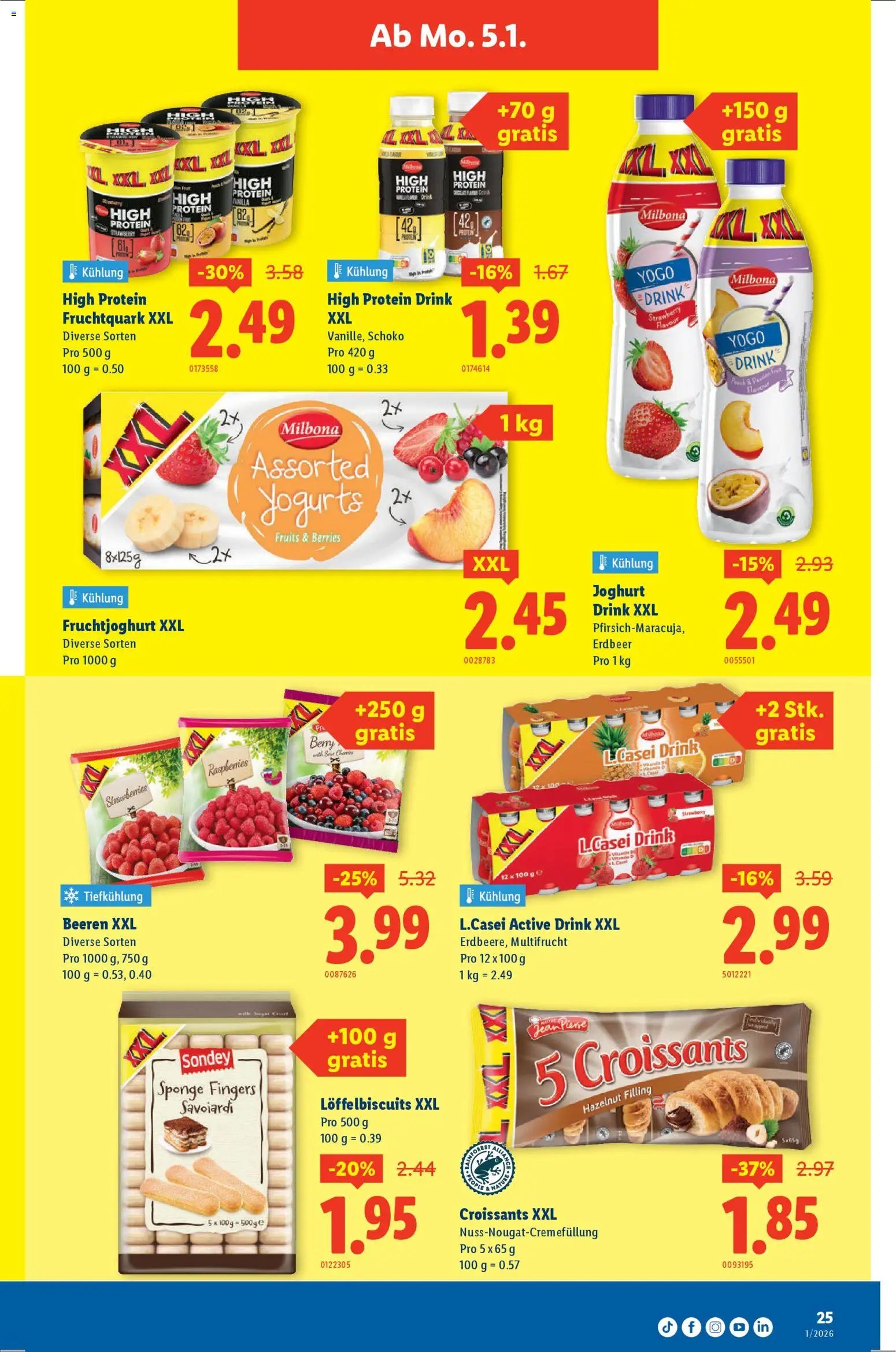 Lidl Aktionen (2025-12-31 - 2026-01-07) | 25