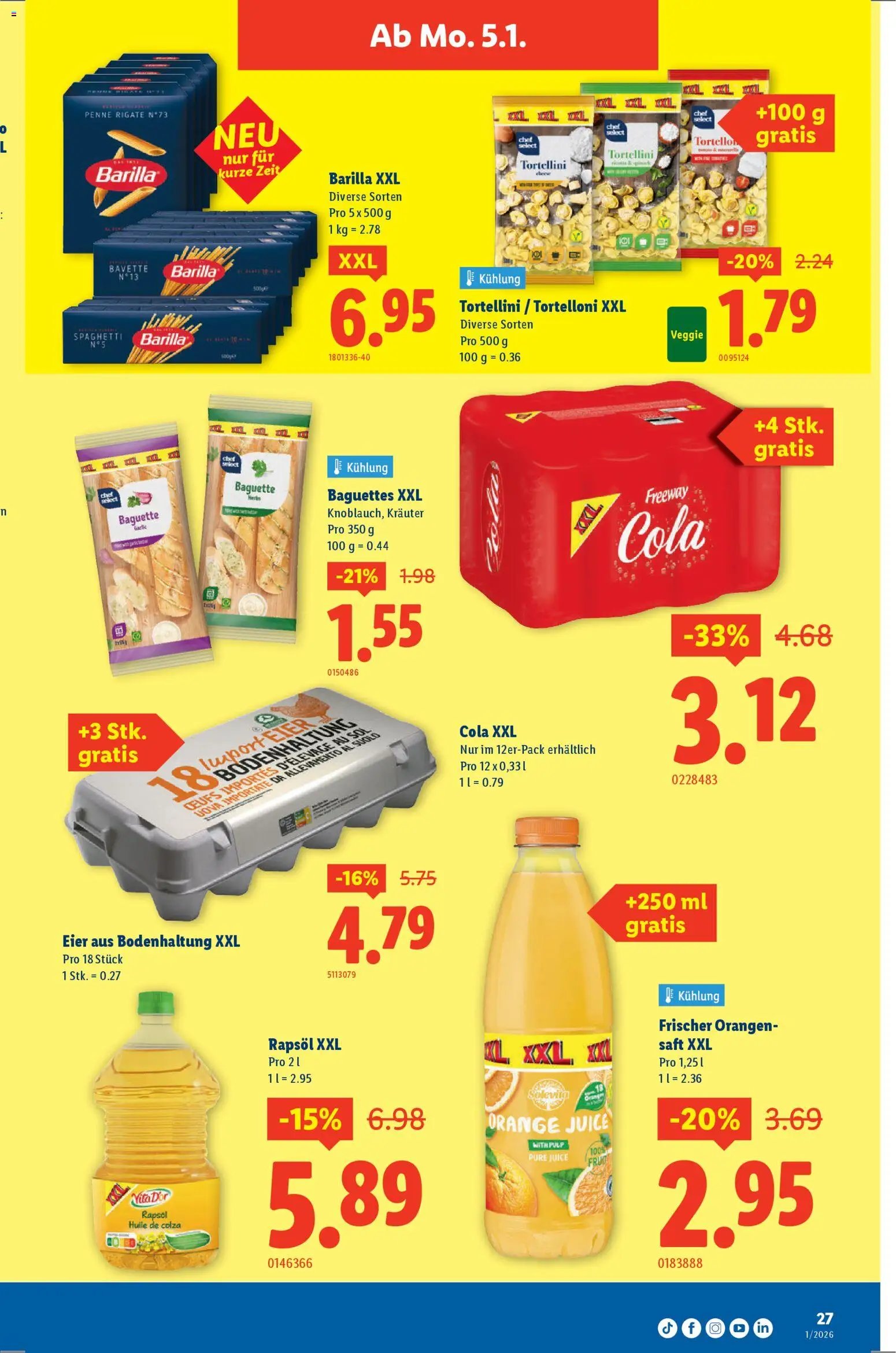 Lidl Aktionen (2025-12-31 - 2026-01-07) | 27