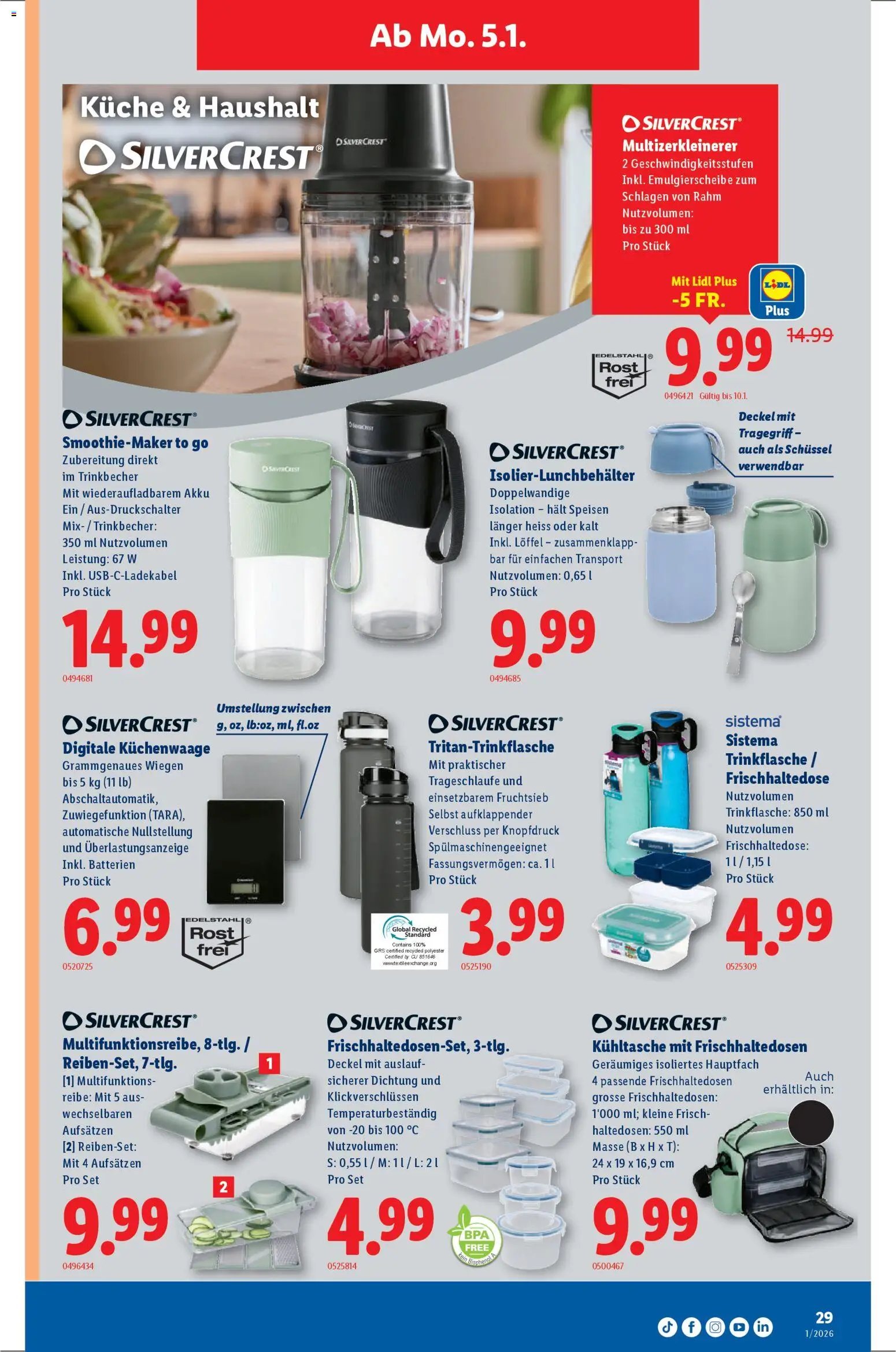 Lidl Aktionen (2025-12-31 - 2026-01-07) | 29