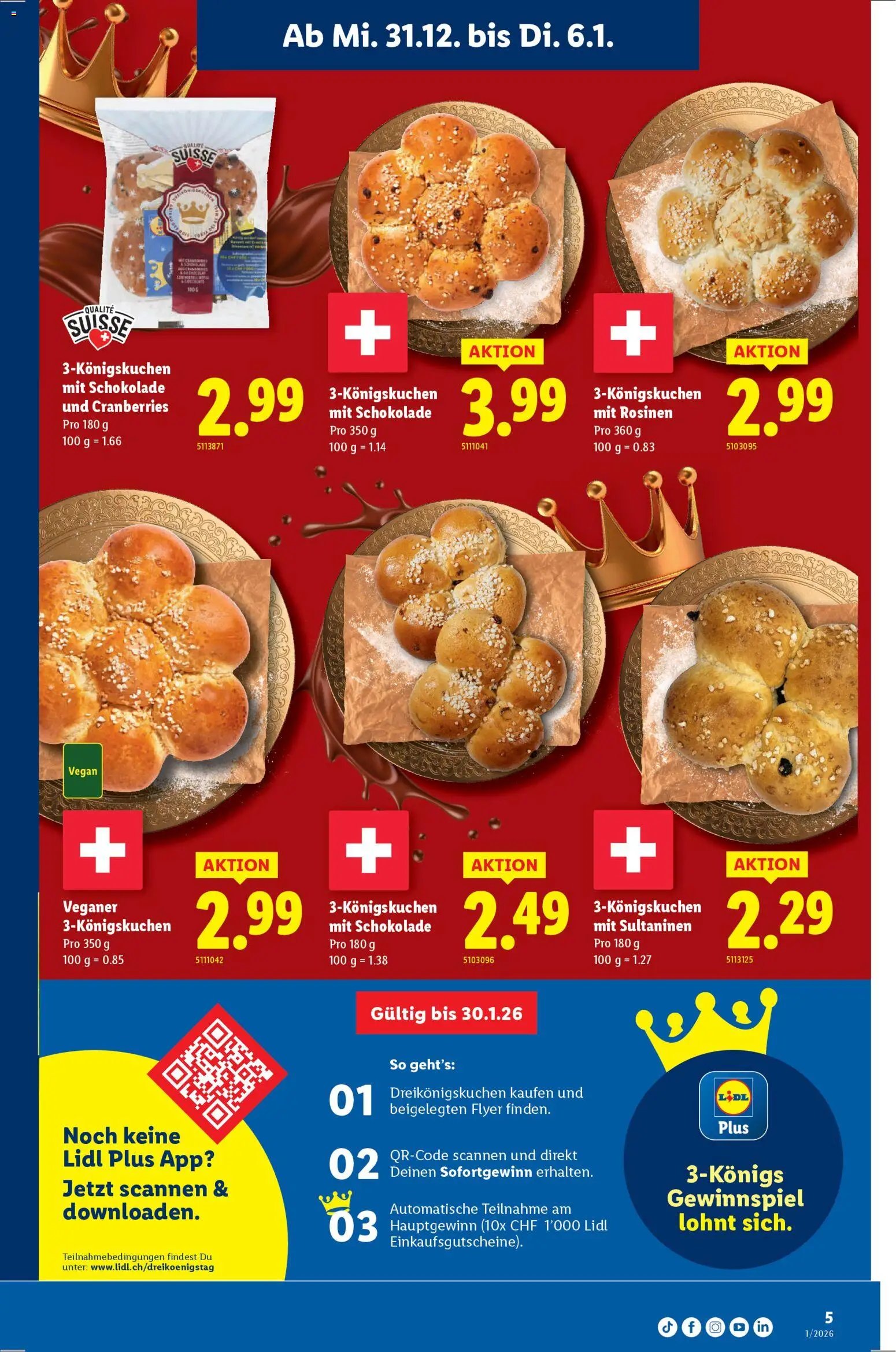 Lidl Aktionen (2025-12-31 - 2026-01-07) | 5