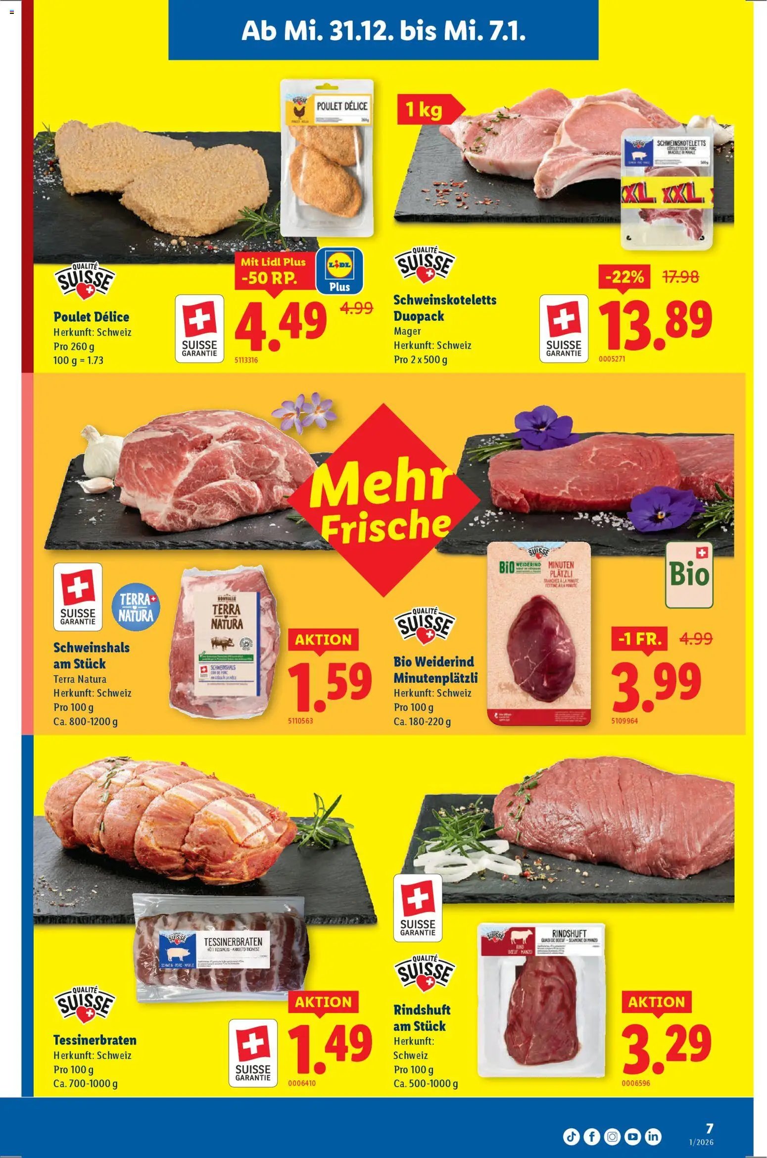 Lidl Aktionen (2025-12-31 - 2026-01-07) | 7