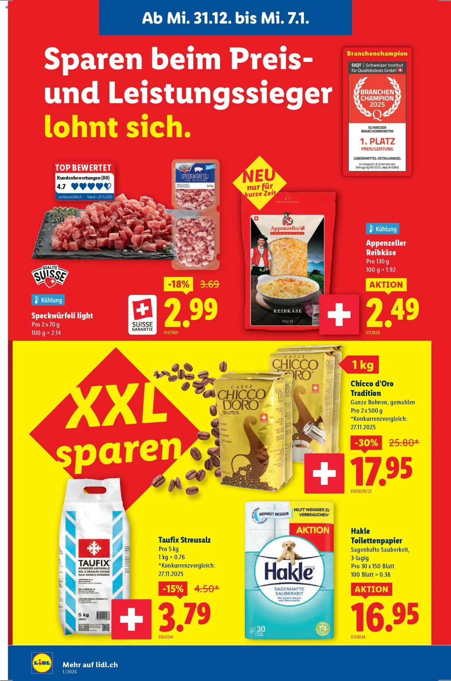Lidl Aktionen (2025-12-31 - 2026-01-07) | 8