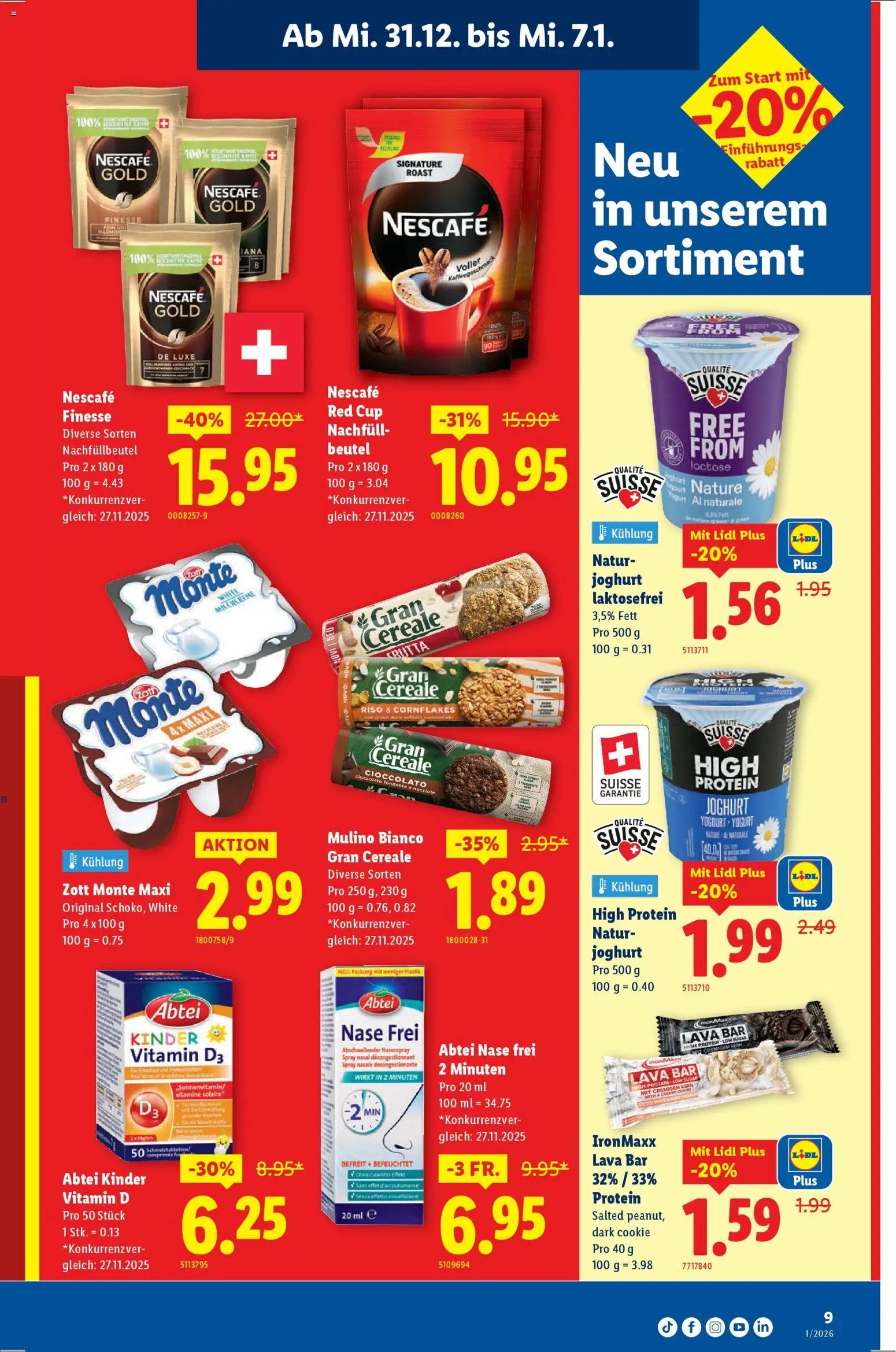 Lidl Aktionen (2025-12-31 - 2026-01-07) | 9