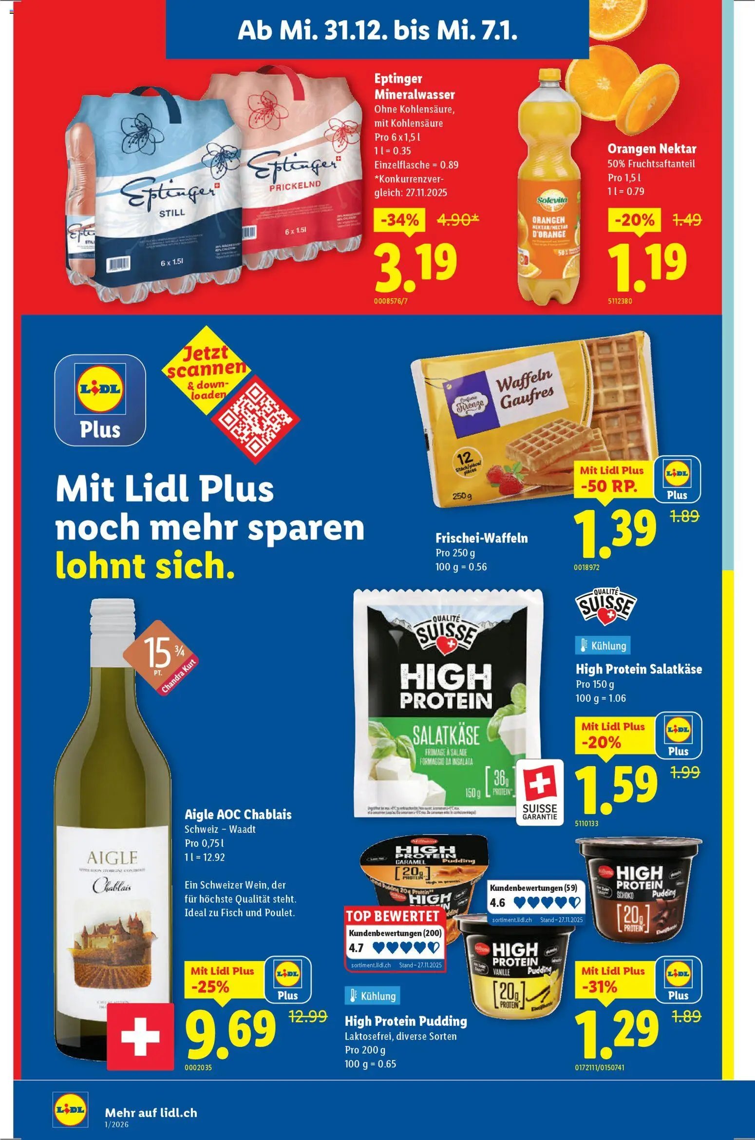 Lidl Aktionen (2025-12-31 - 2026-01-07) | 10