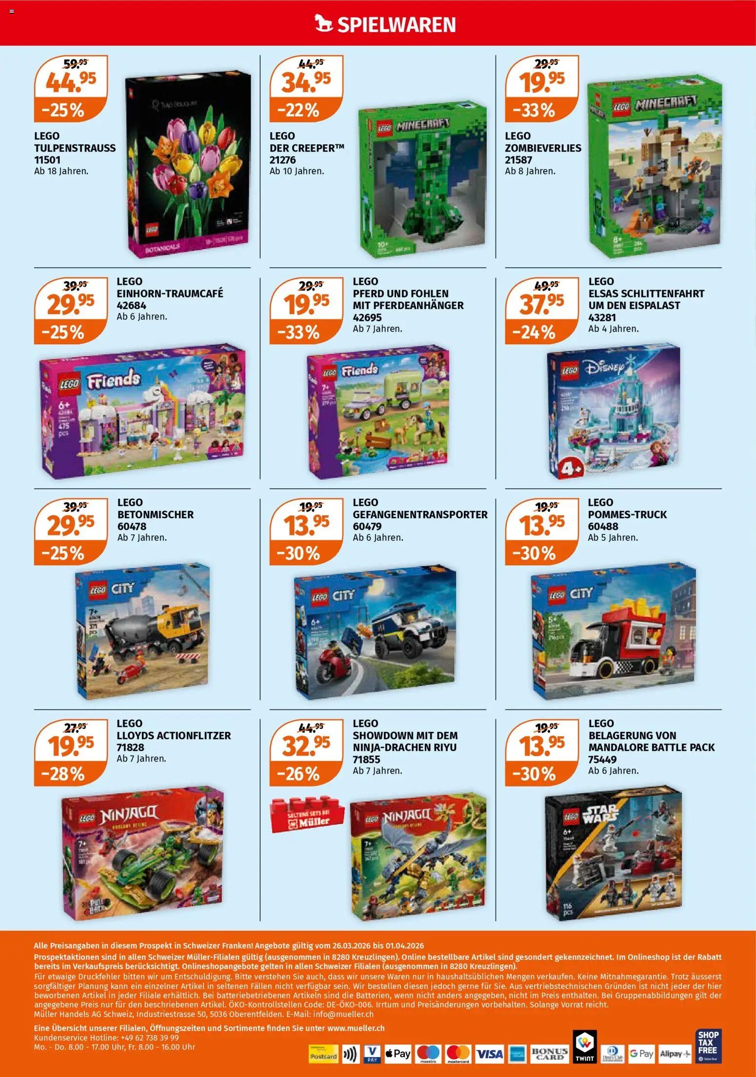Müller aktionen Spielwaren für Gross und Klein (2026-03-26 - 2026-04-01) | 8