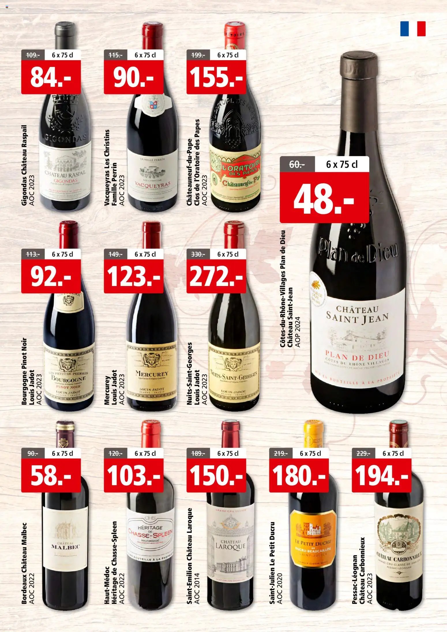Aligro aktionen Foire aux vins Matran