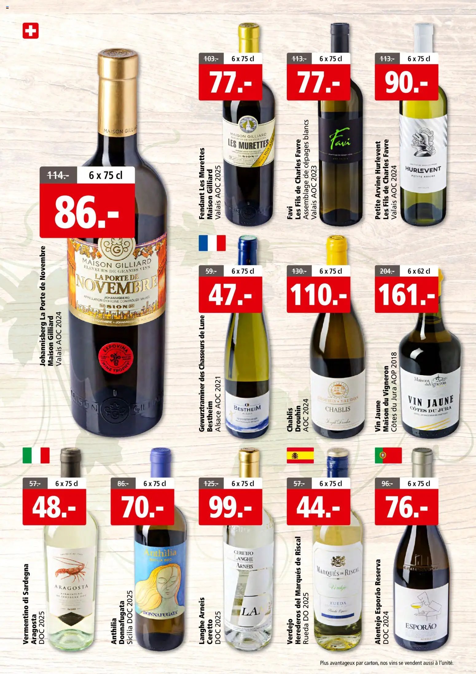 Aligro aktionen Foire aux vins Matran