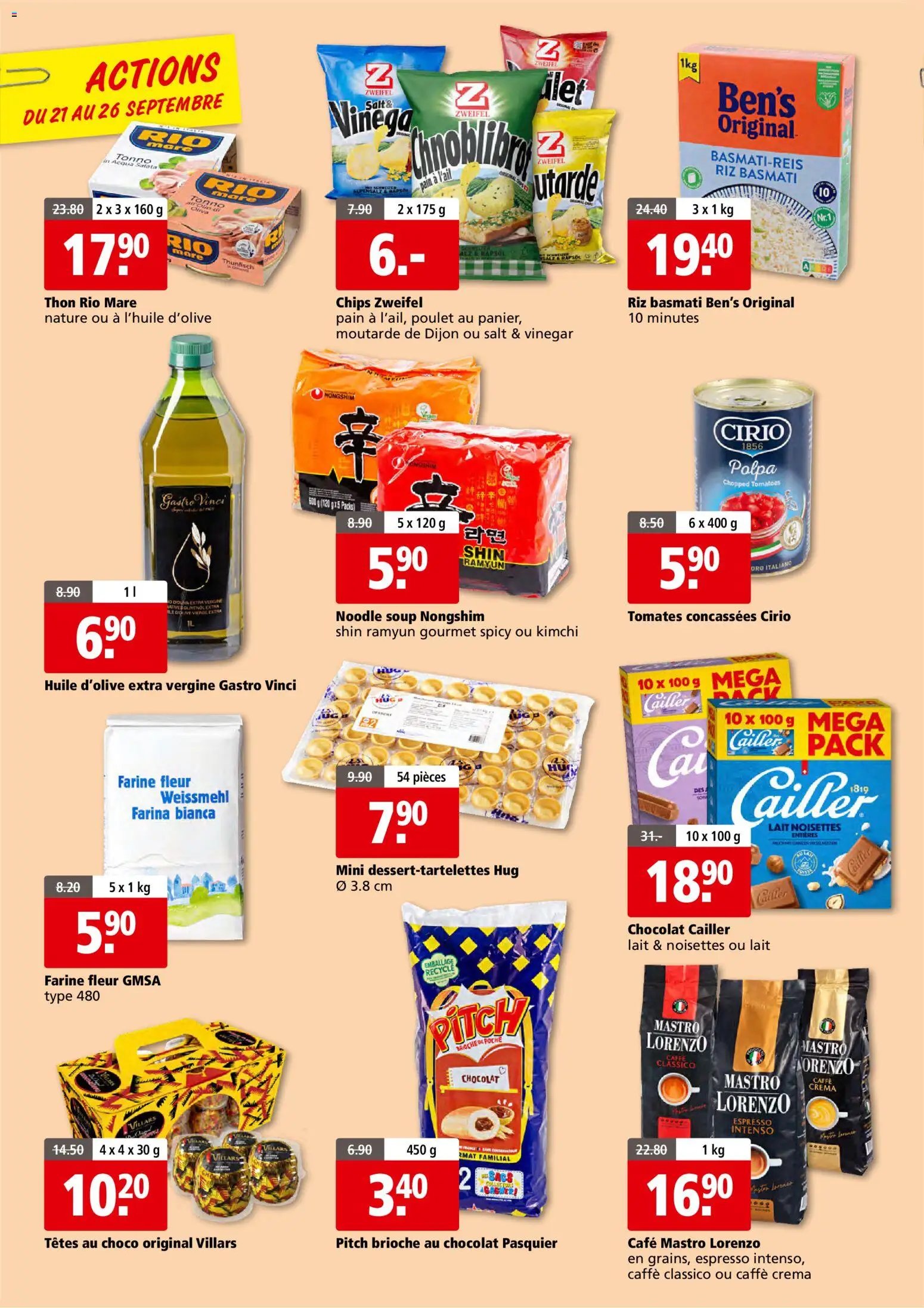 Aligro aktionen Foire aux vins Sitten