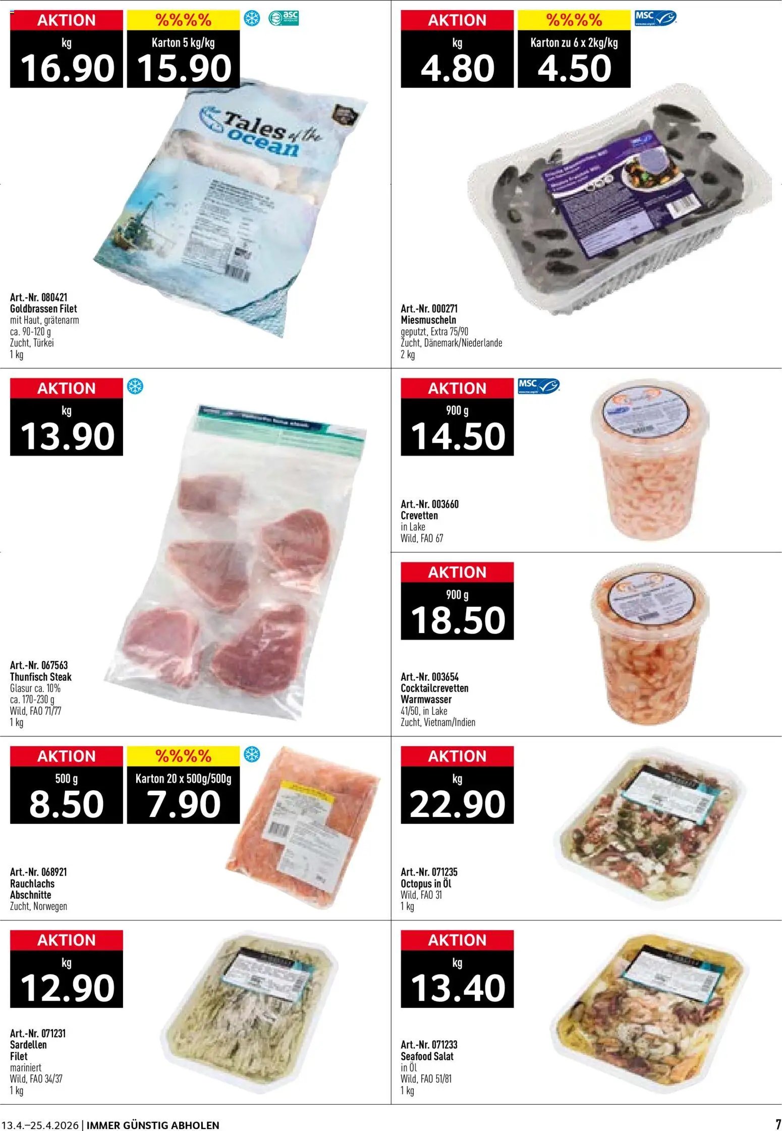 Prodega aktionen Italien (2026-04-13 - 2026-04-25)