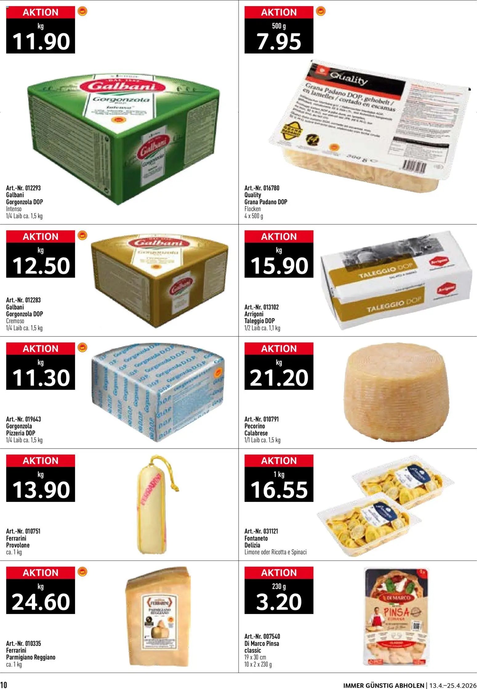 Prodega aktionen Italien (2026-04-13 - 2026-04-25)