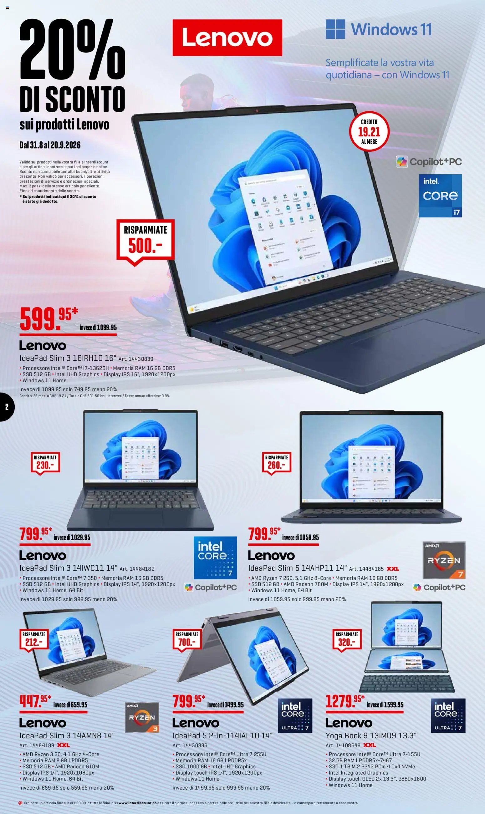 Interdiscount aktionen IT