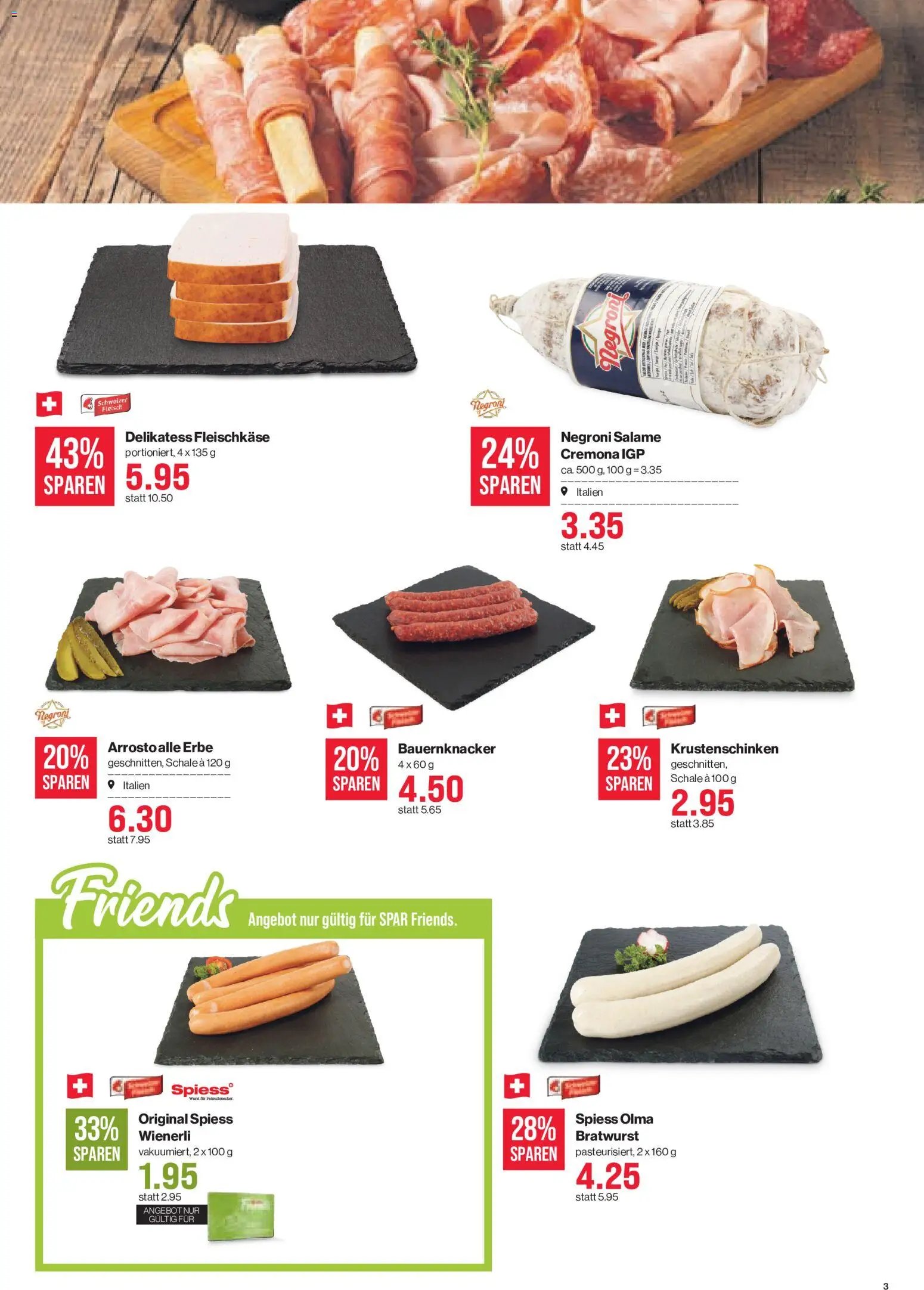 SPAR aktionen