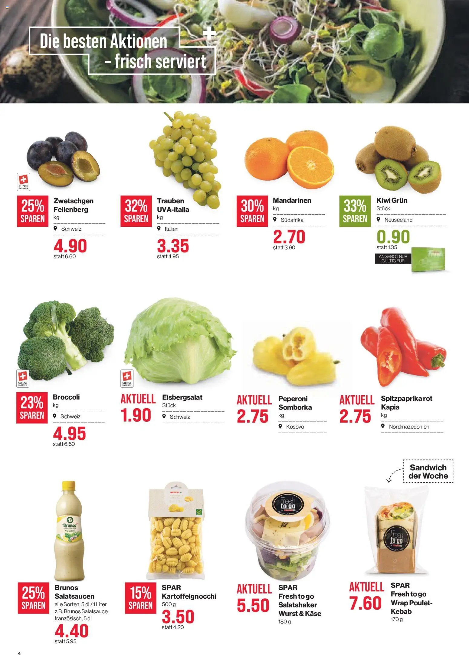 SPAR aktionen