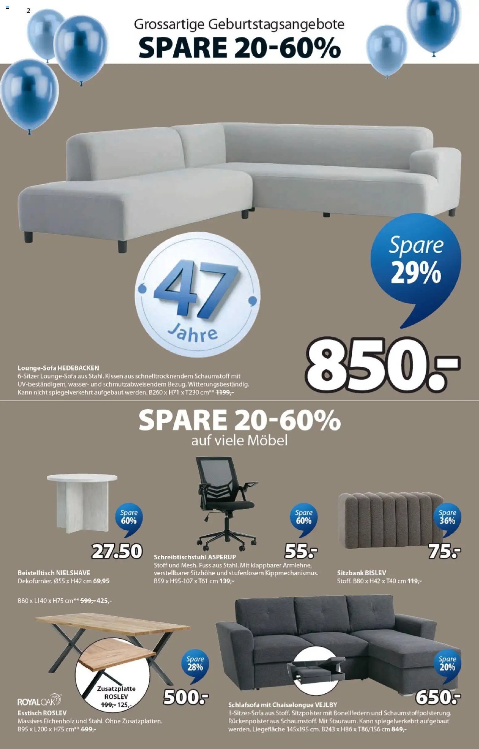 JYSK aktionen (2026-03-17 - 2026-03-30)