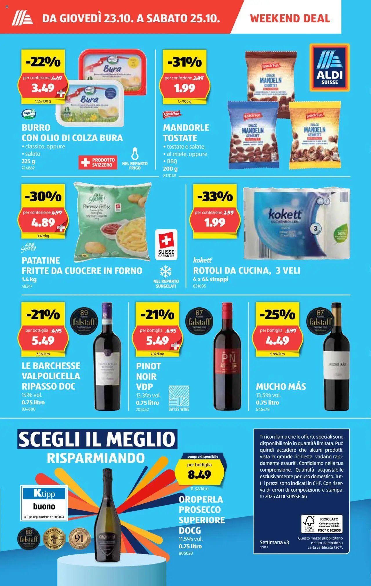 Aldi Aktionen IT (2025-10-23 - 2025-10-29)