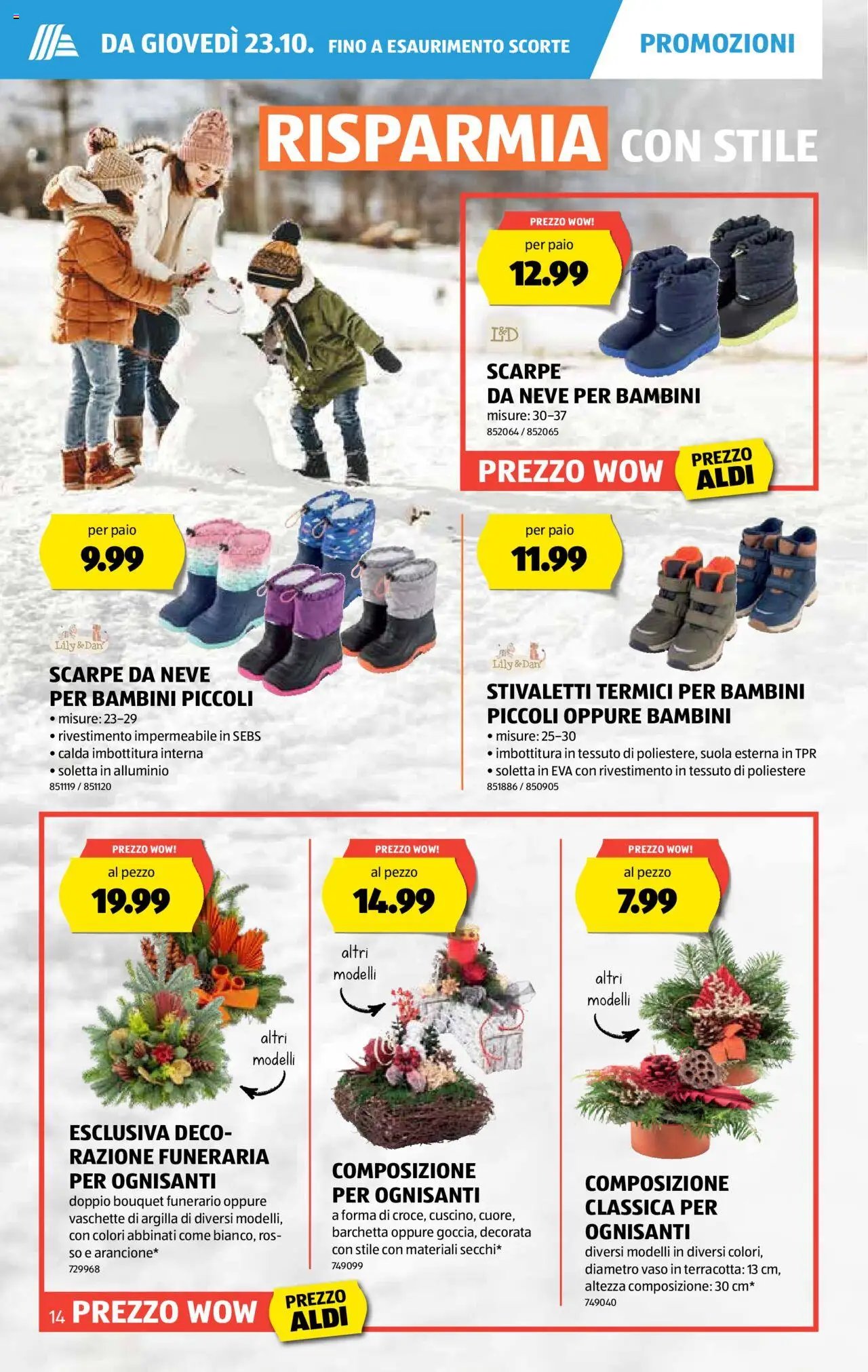 Aldi Aktionen IT (2025-10-23 - 2025-10-29)