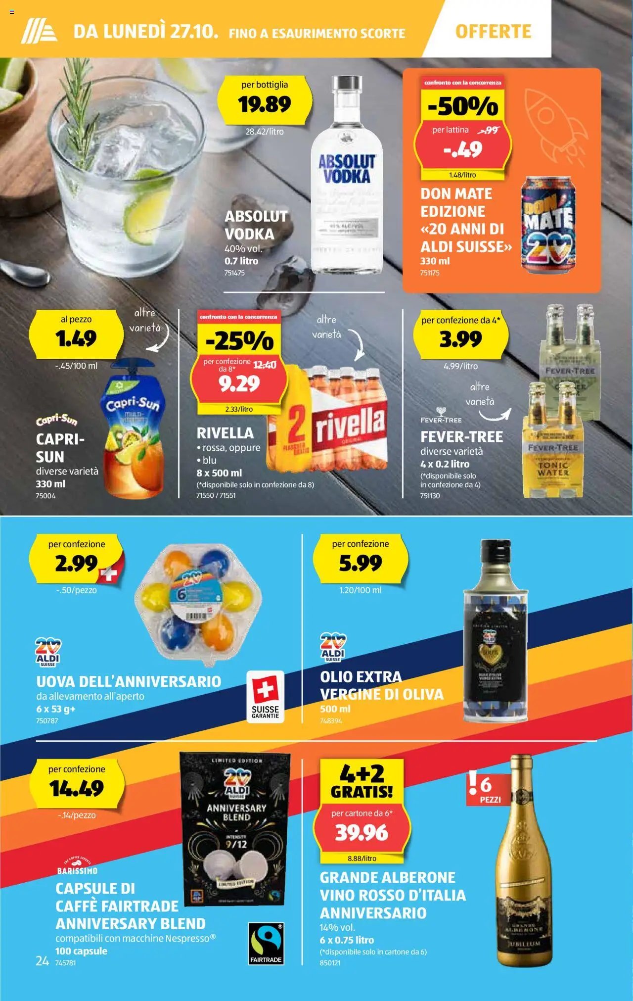 Aldi Aktionen IT (2025-10-23 - 2025-10-29)