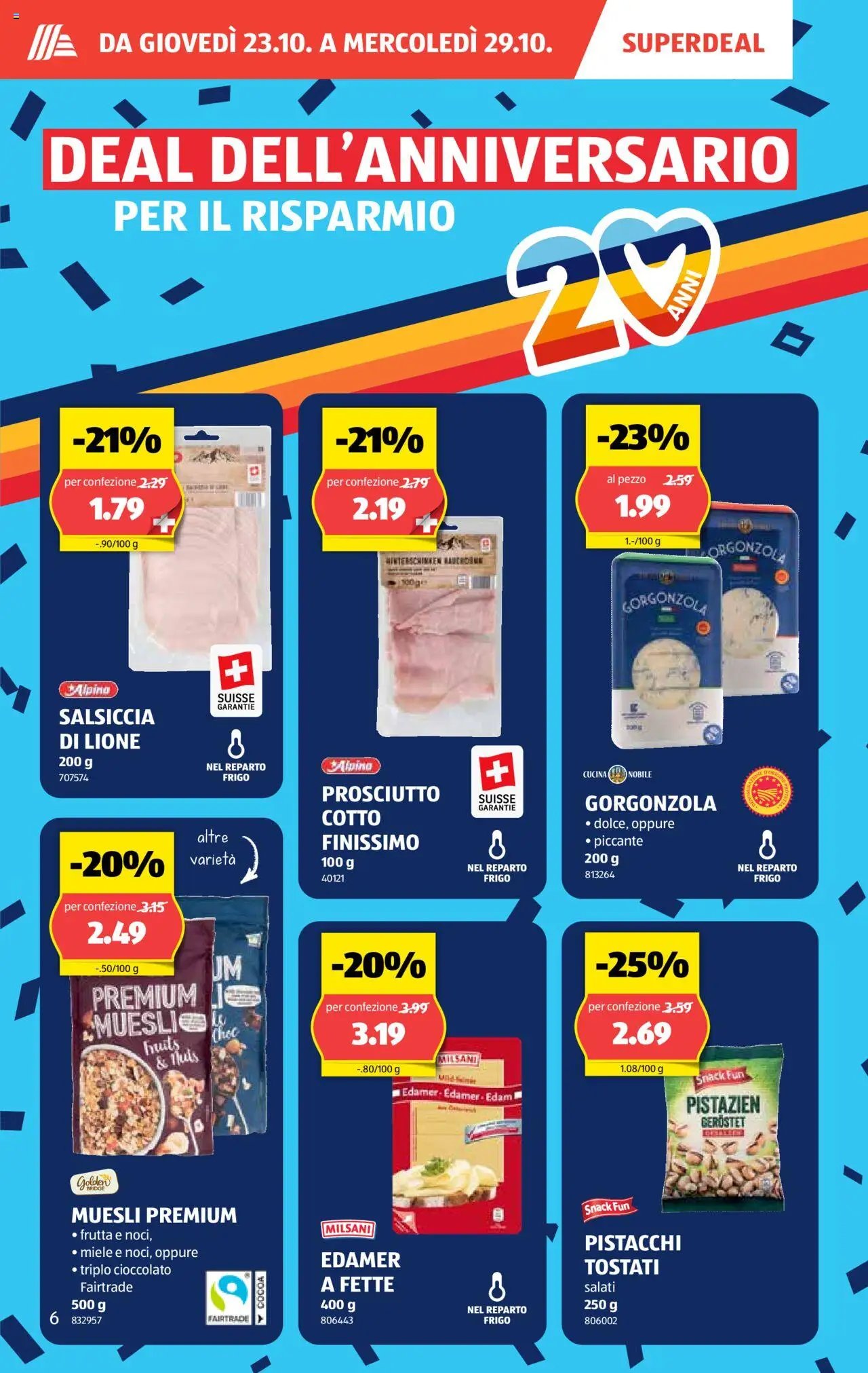 Aldi Aktionen IT (2025-10-23 - 2025-10-29)