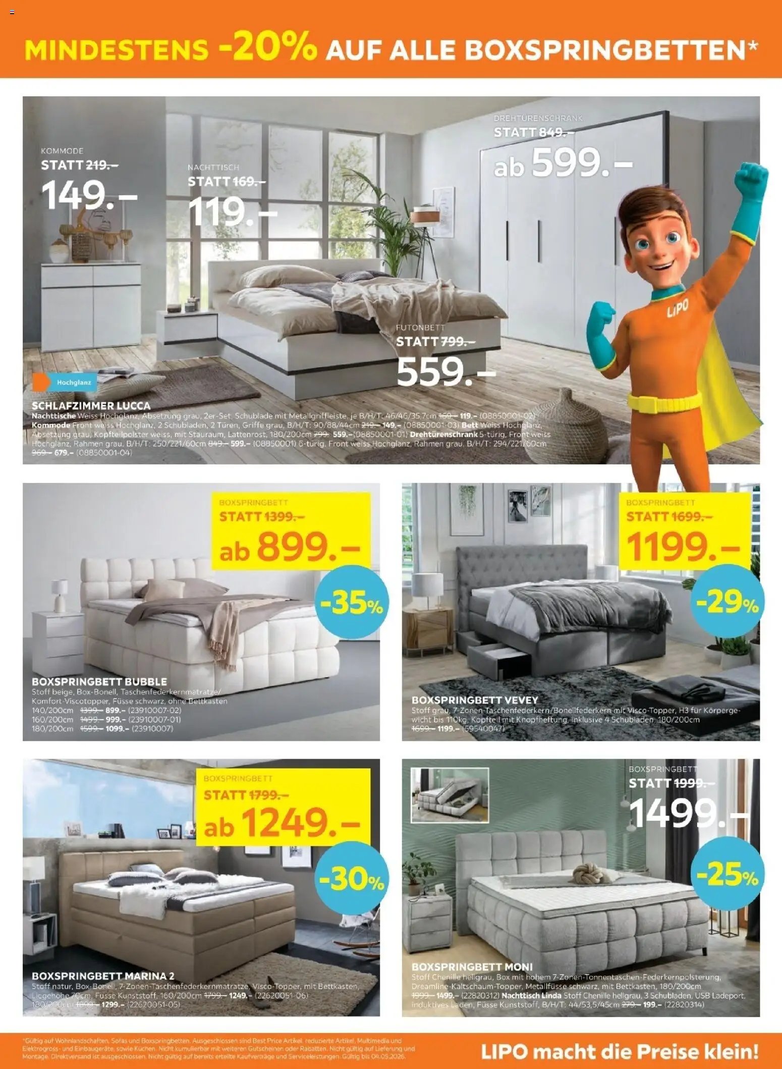 Lipo aktionen (2026-04-21 - 2026-05-04)