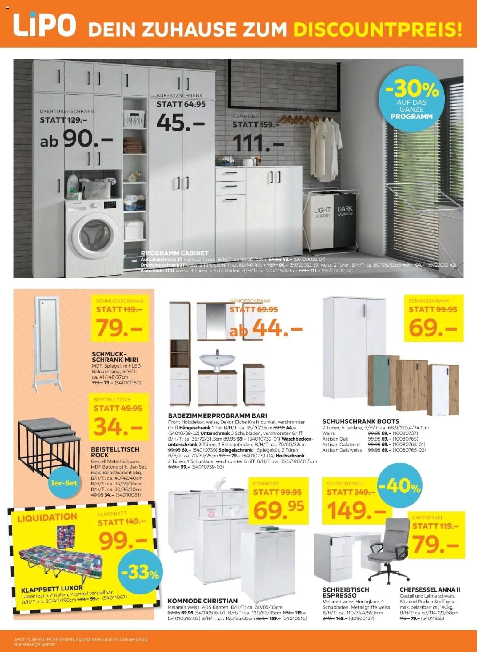 Lipo aktionen (2026-04-21 - 2026-05-04)