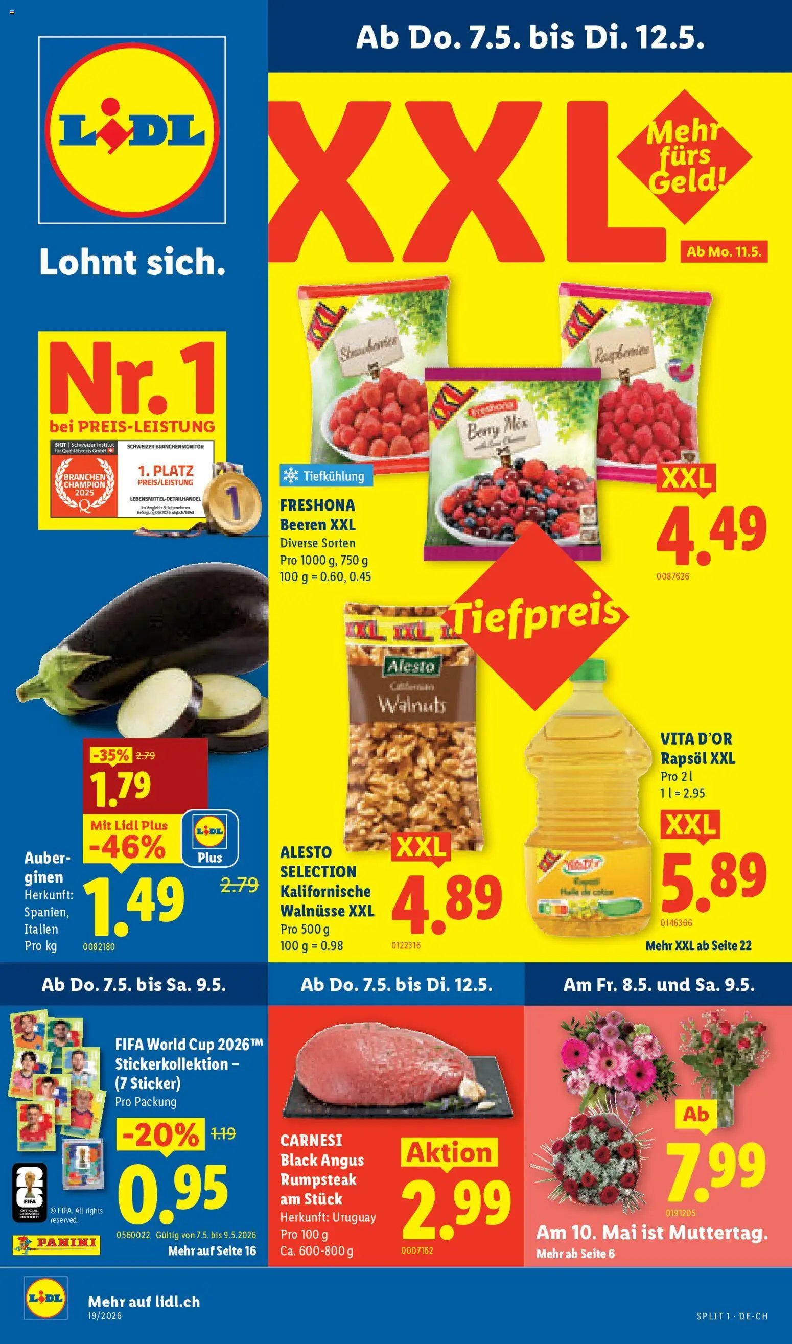 Lidl aktionen (2026-05-07 - 2026-05-12)
