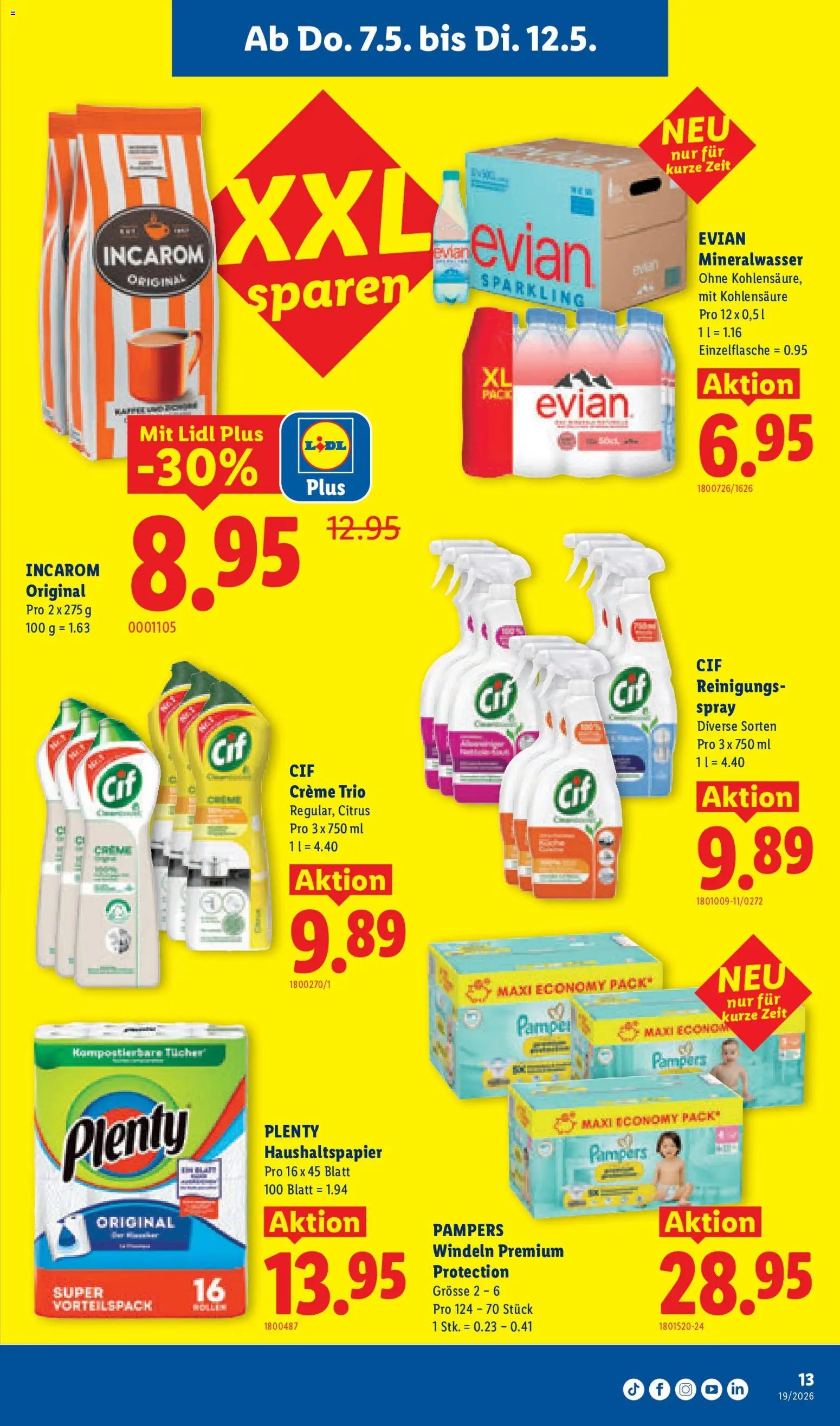Lidl aktionen (2026-05-07 - 2026-05-12)