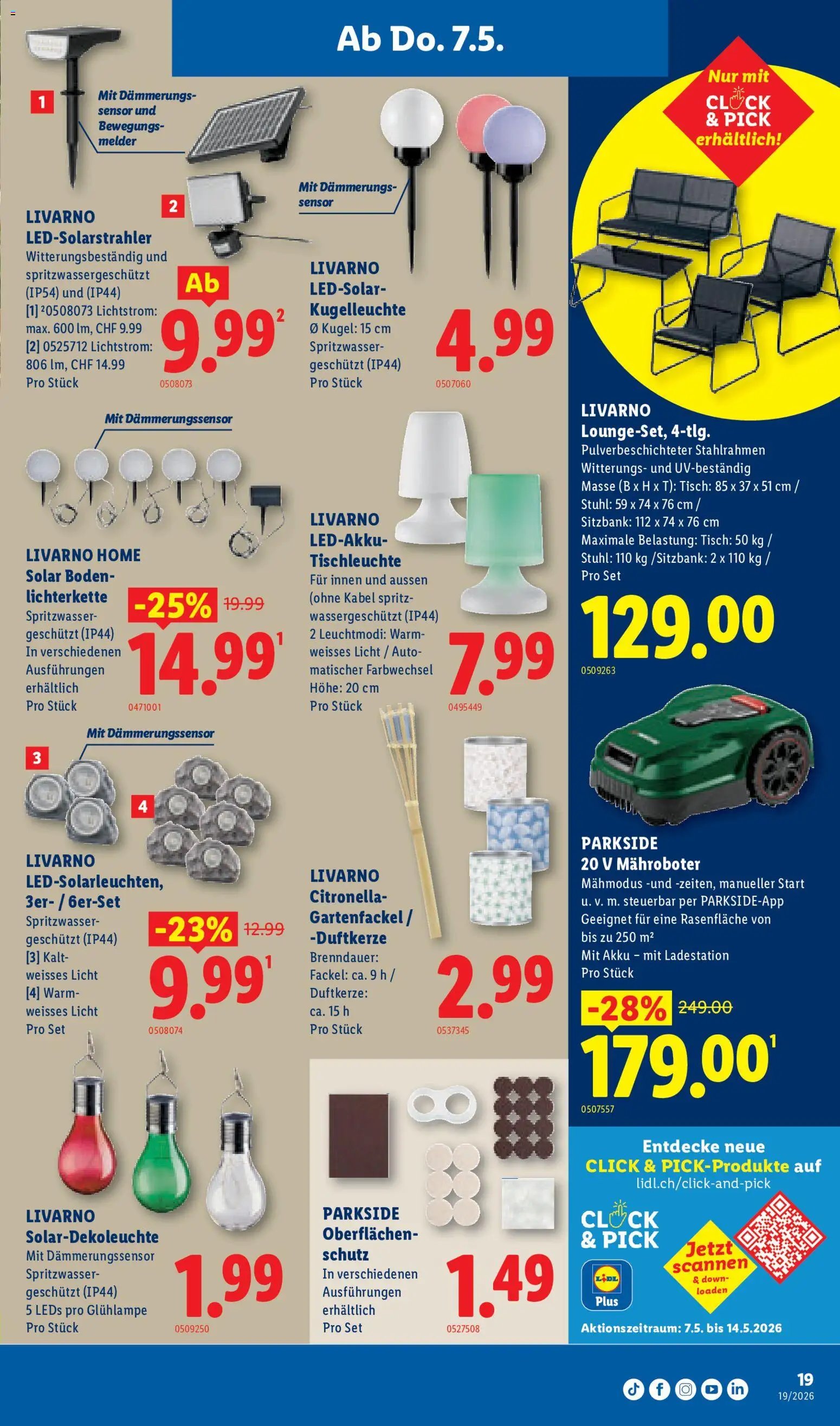Lidl aktionen (2026-05-07 - 2026-05-12)