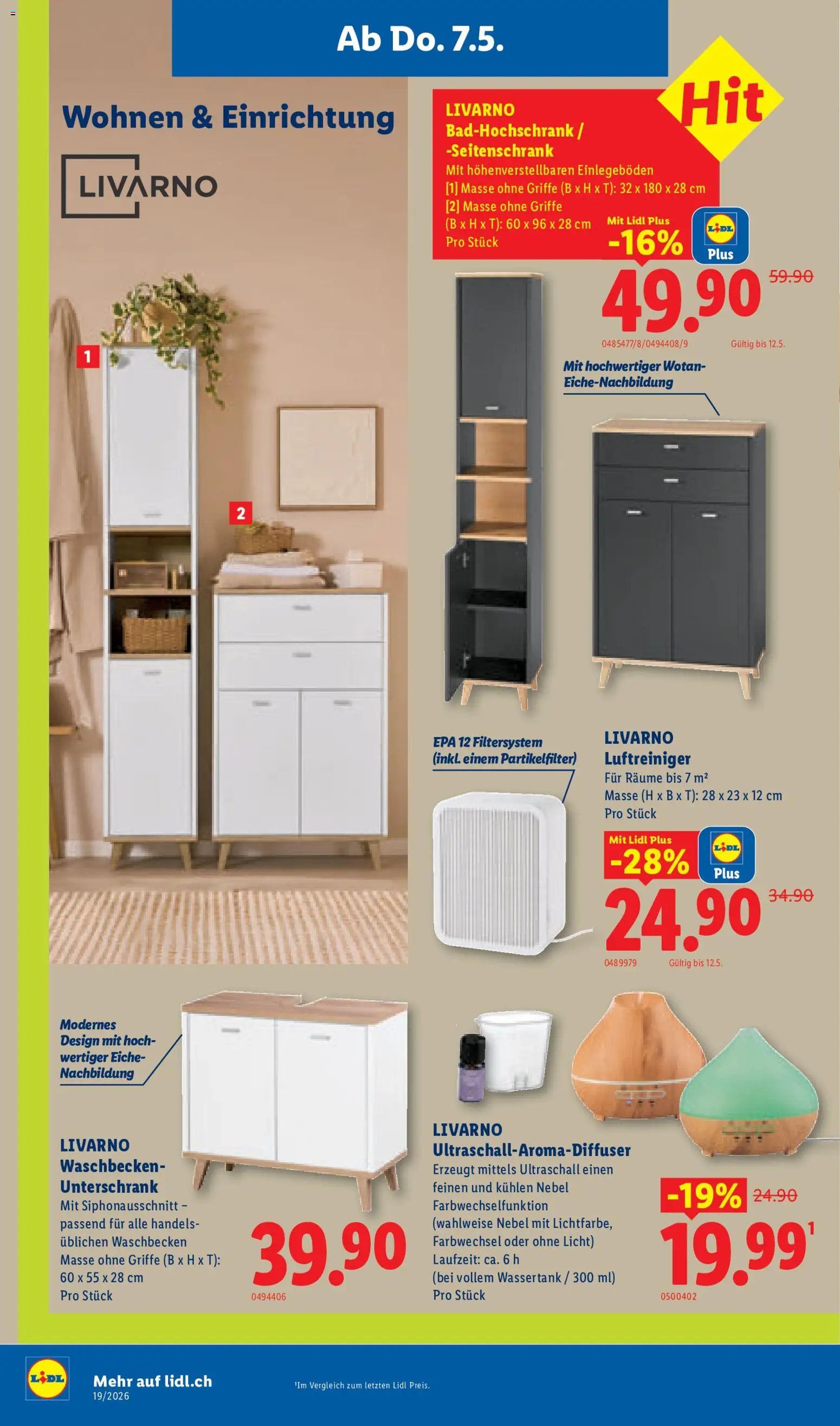 Lidl aktionen (2026-05-07 - 2026-05-12)