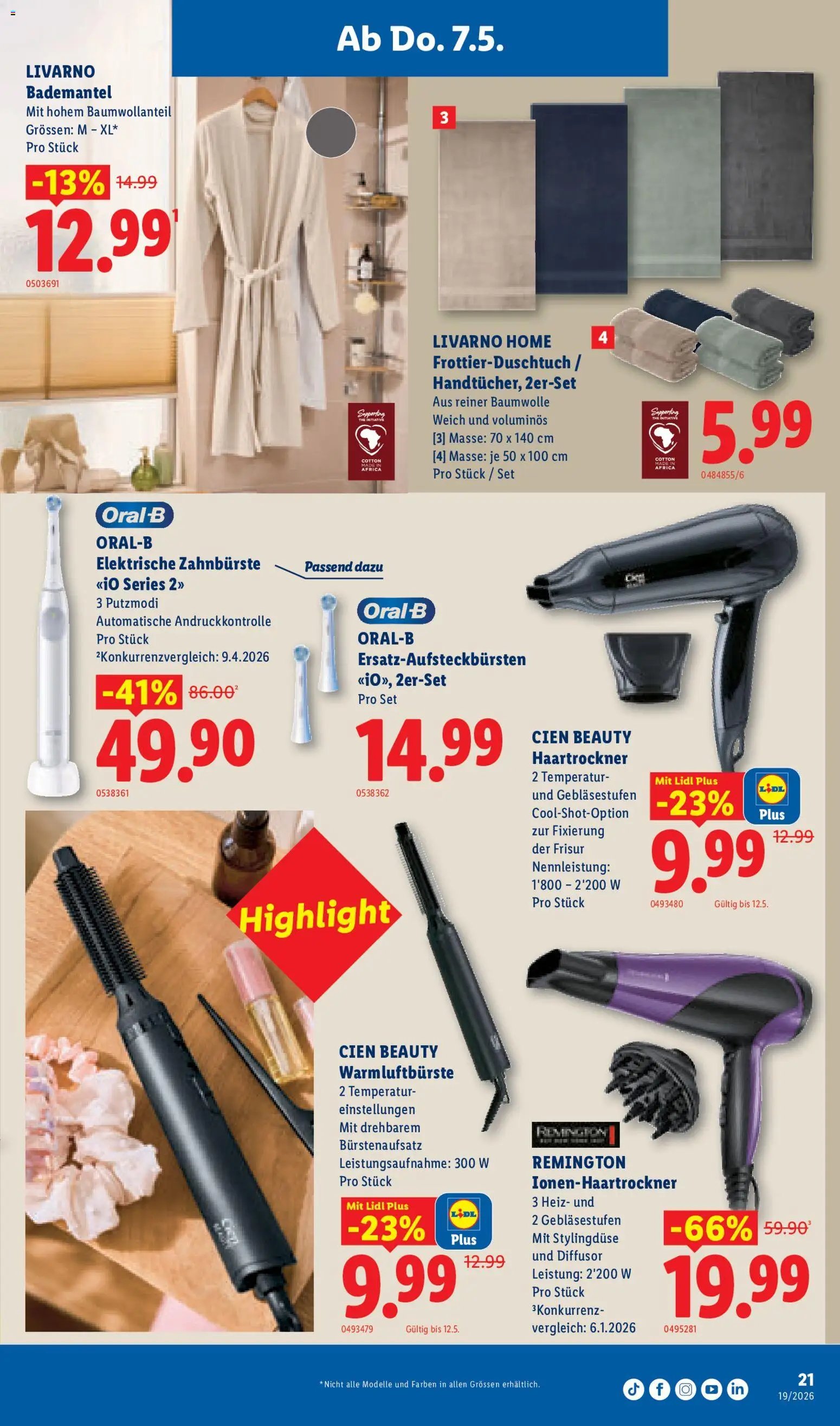 Lidl aktionen (2026-05-07 - 2026-05-12)