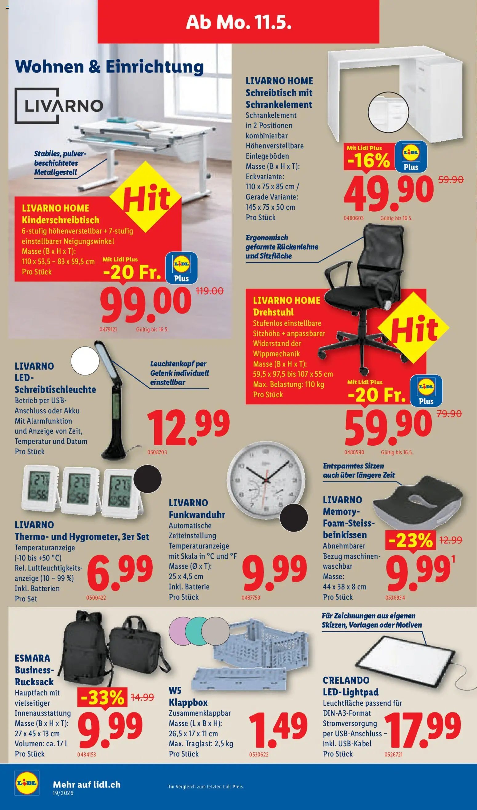 Lidl aktionen (2026-05-07 - 2026-05-12)