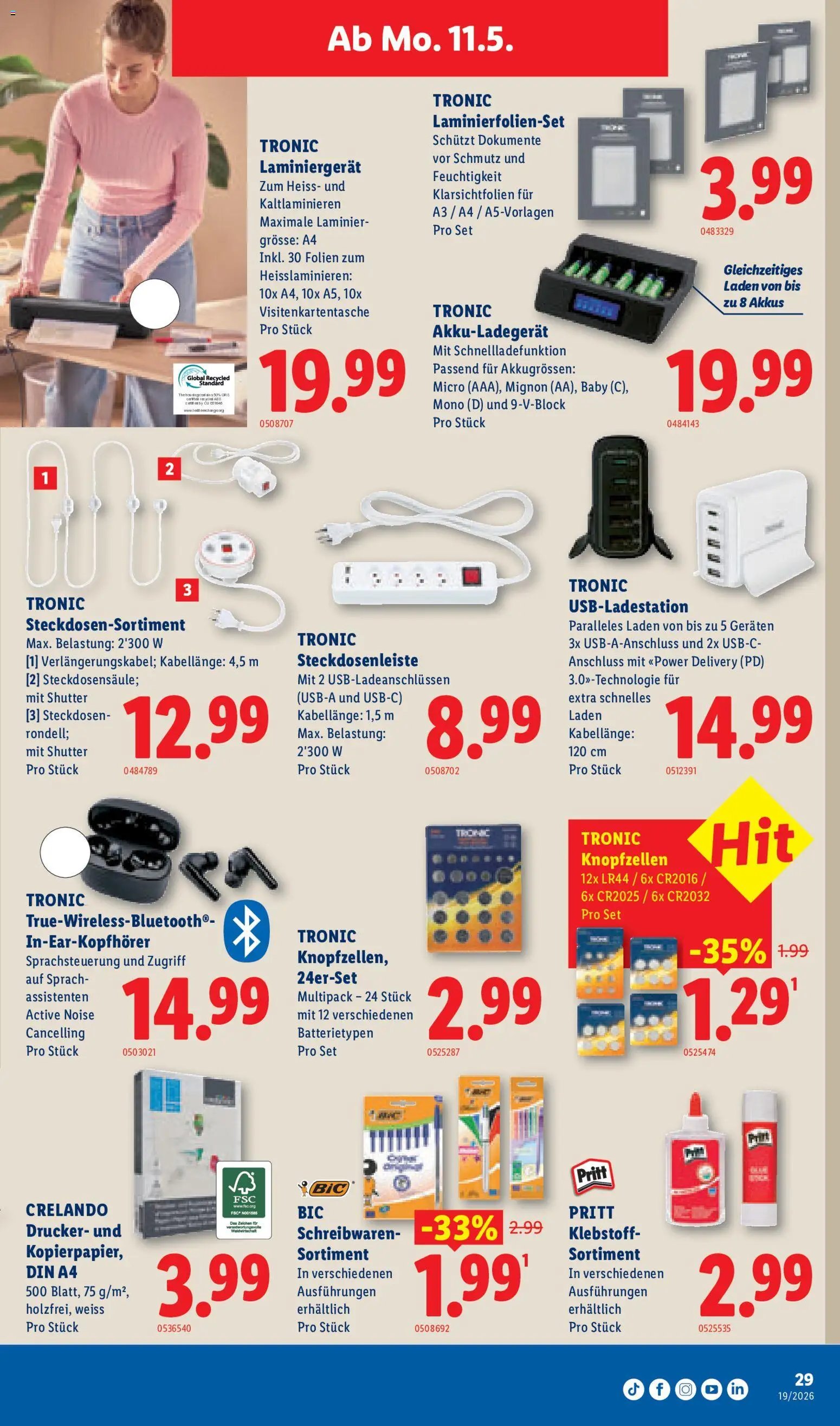 Lidl aktionen (2026-05-07 - 2026-05-12)