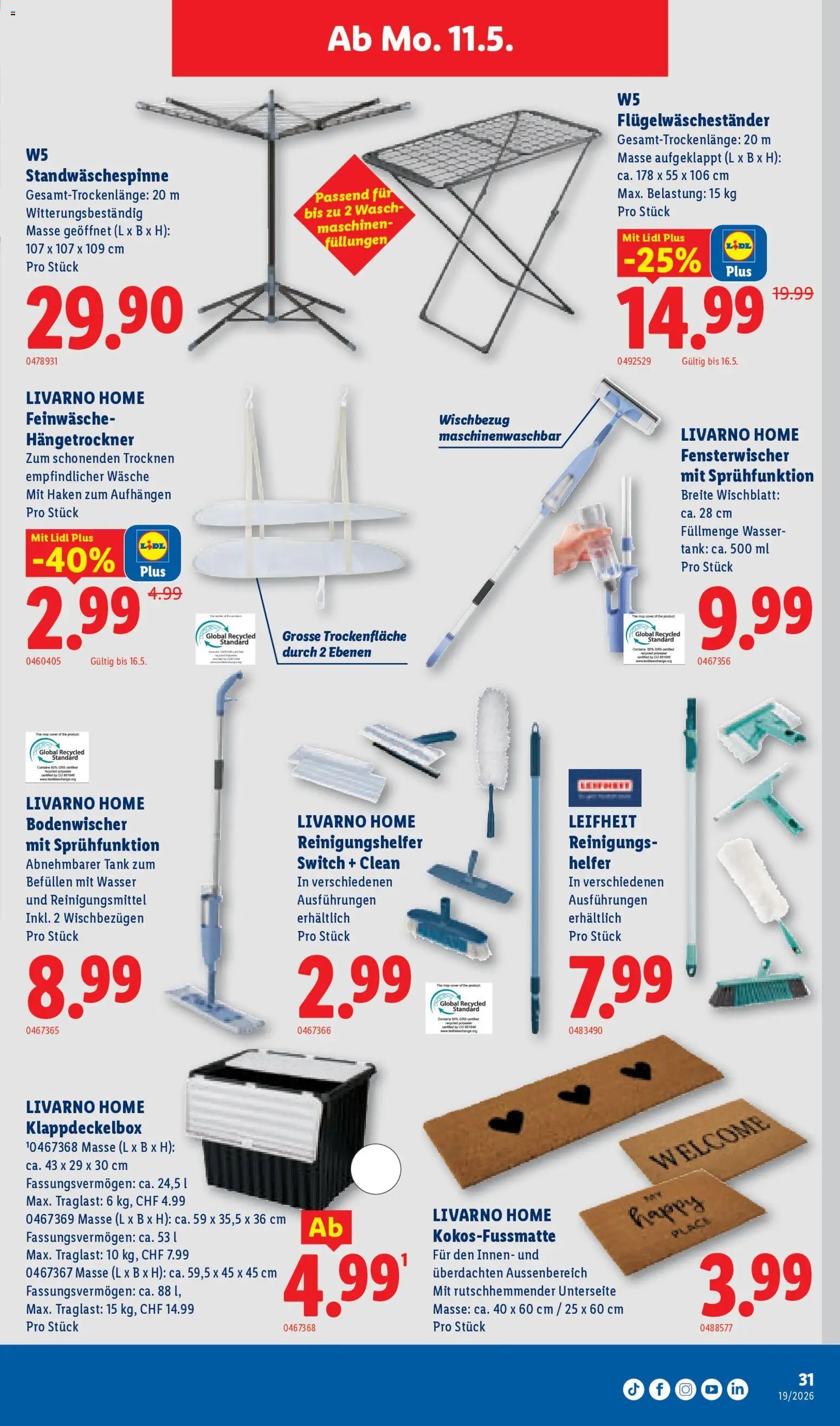 Lidl aktionen (2026-05-07 - 2026-05-12)