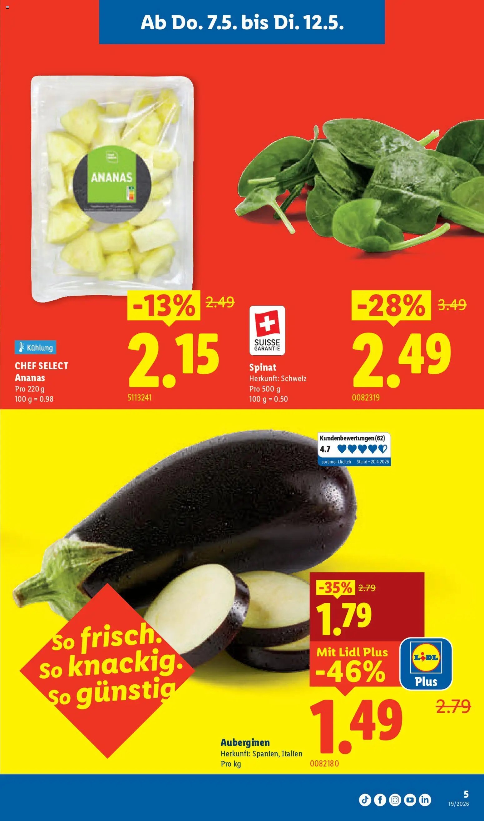 Lidl aktionen (2026-05-07 - 2026-05-12)
