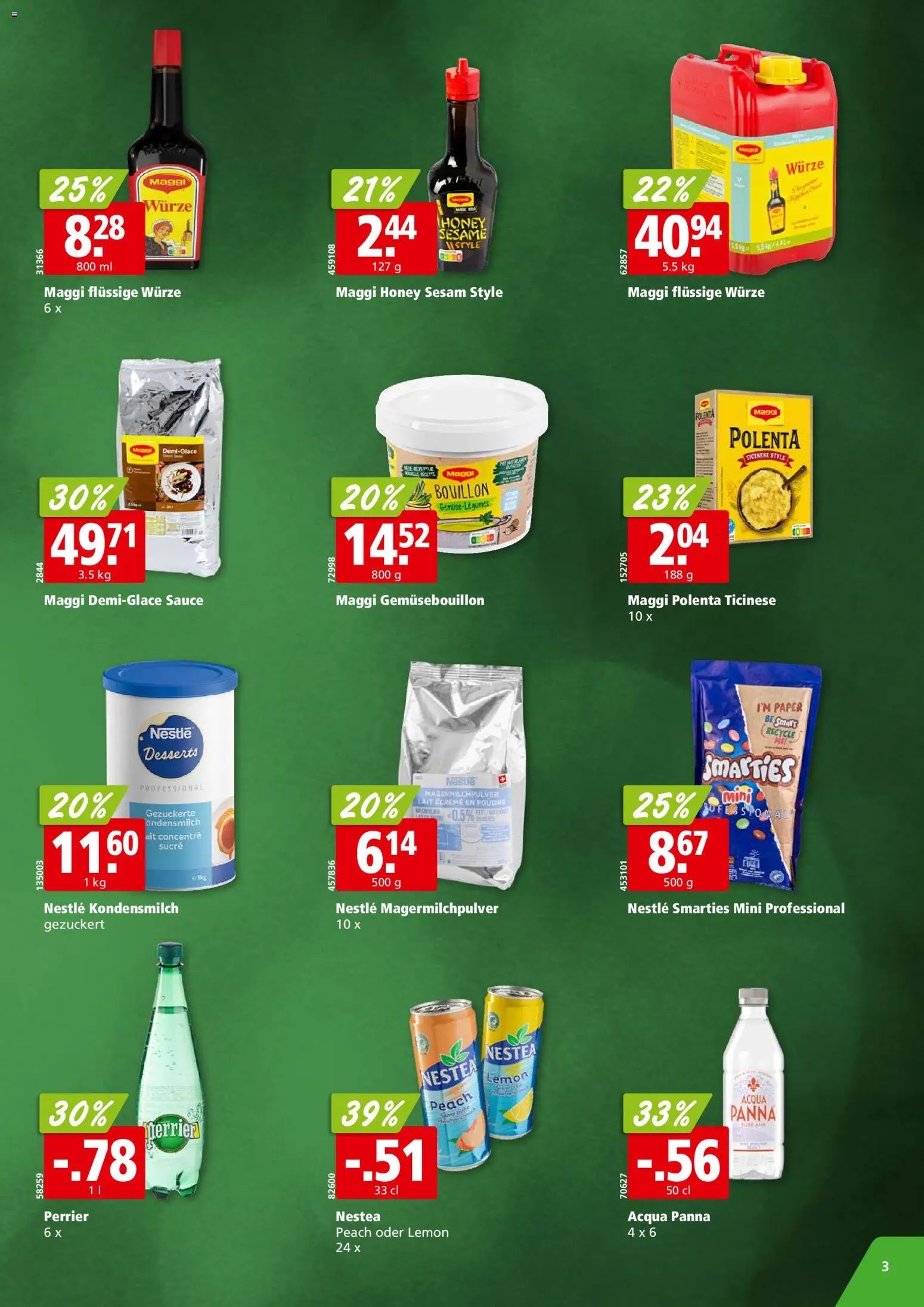 Aligro Aktionen Phänomenal Chavannes, Matran, Genf, Sitten (2026-01-26 - 2026-02-07)