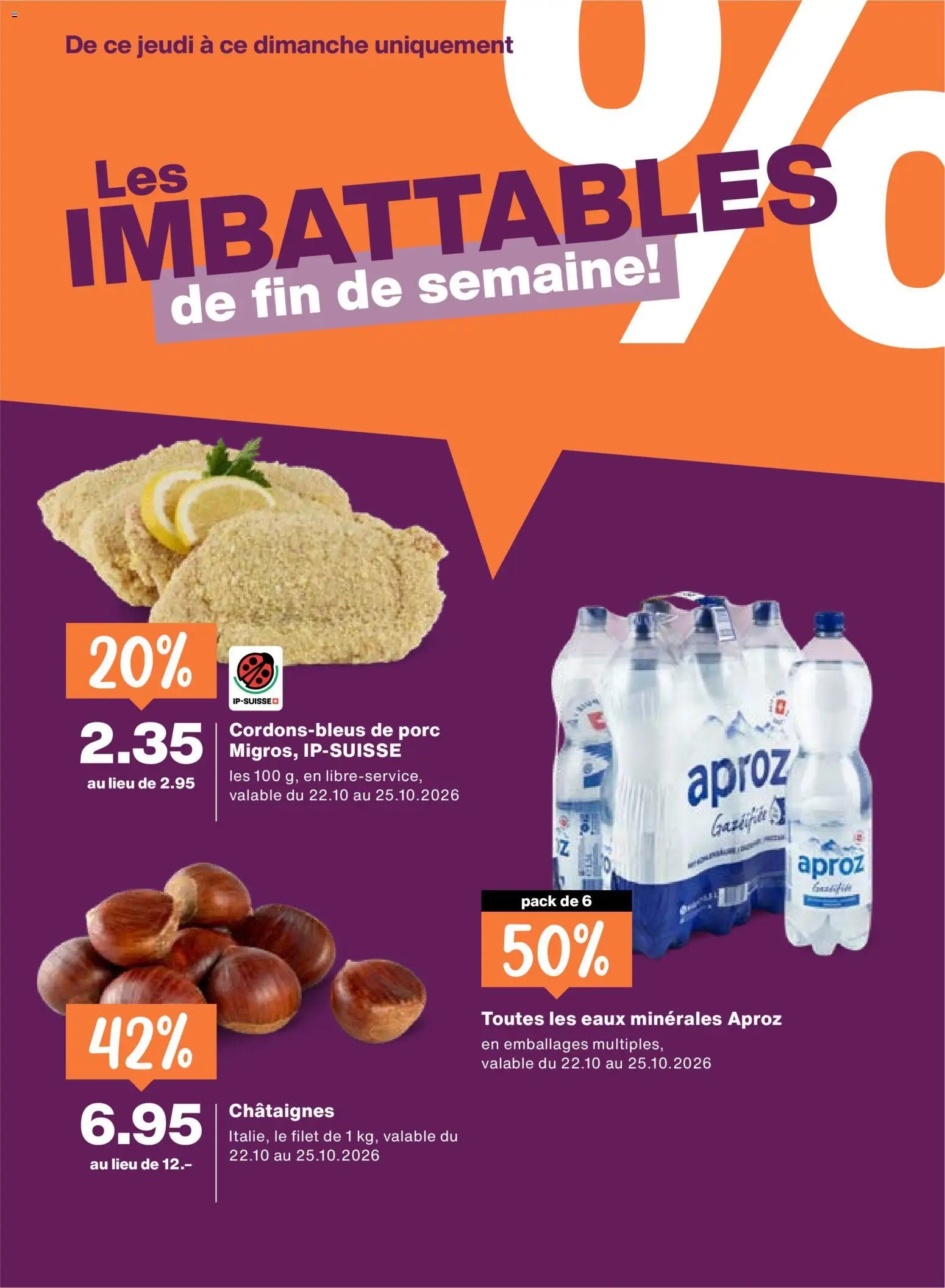 Migros aktionen FR